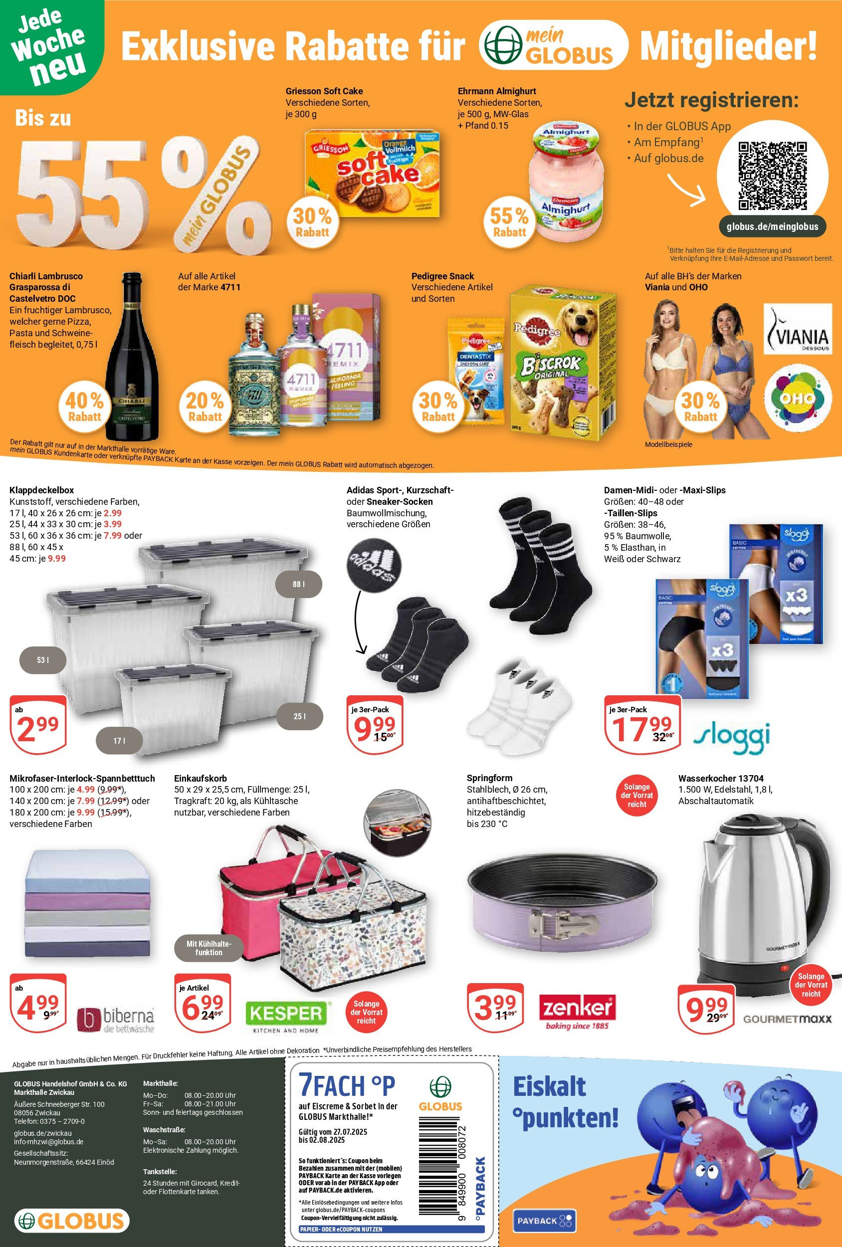 Globus prospekt Zwickau (ab 28.07.2025) » Angebote ab Montag | Seite: 28 | Produkte: Wasserkocher, Dessous, Fleisch, Uhr Globus prospekt Zwickau (ab 28.07.2025) » Angebote online | Seite: 28 | Produkte: Wasserkocher, Dessous, Fleisch, Uhr