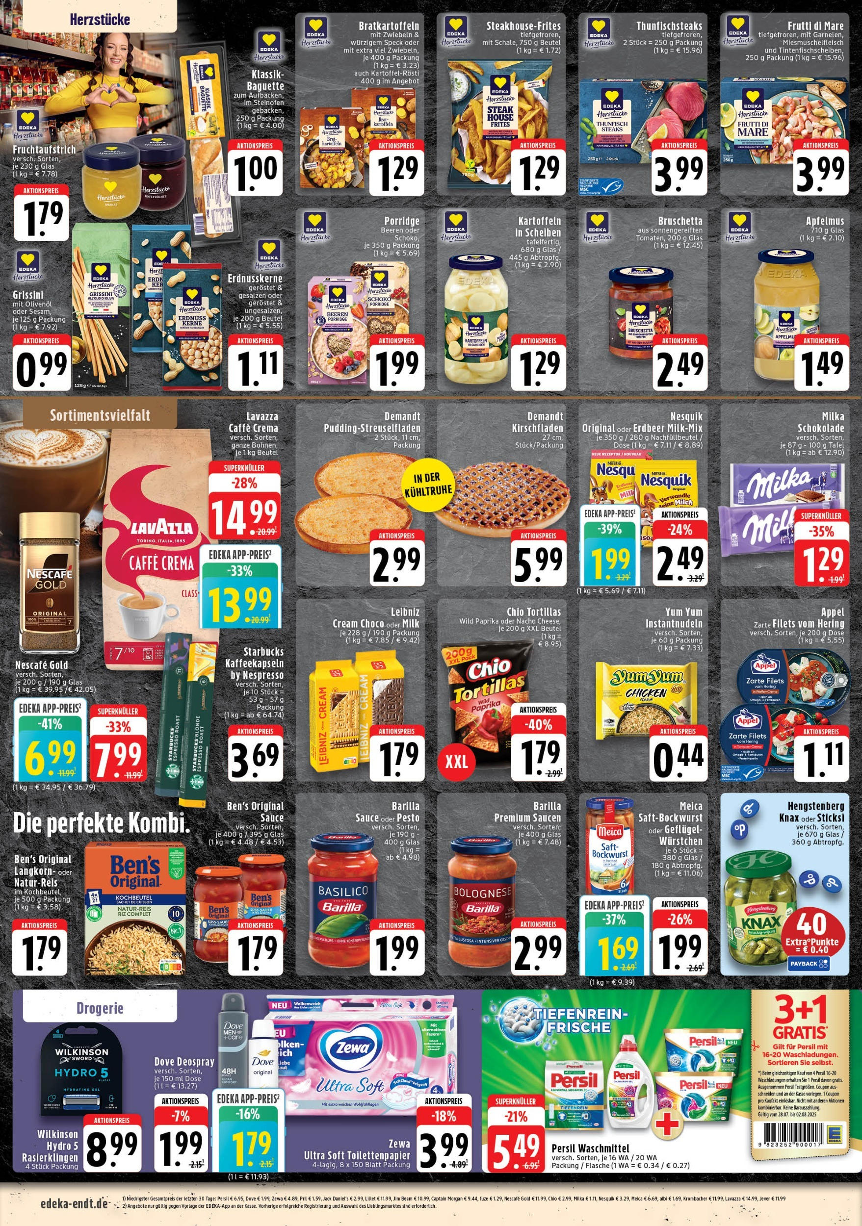 Edeka prospekt Mönchengladbach-Bettrath (ab 27.07.2025) » Angebote Online | Seite: 6 | Produkte: Lavazza, Milka schokolade, Creme, Waschmittel Edeka prospekt Mönchengladbach-Bettrath (ab 27.07.2025) » Angebote Online | Seite: 6 | Produkte: Lavazza, Milka schokolade, Creme, Waschmittel