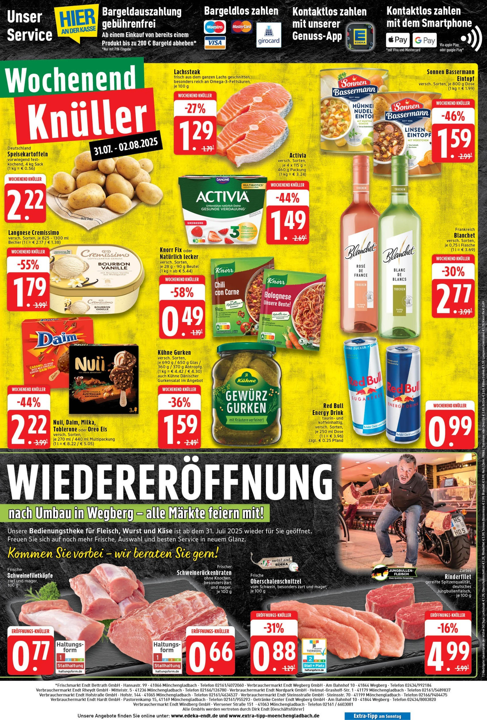 Edeka prospekt Mönchengladbach-Bettrath (ab 27.07.2025) » Angebote Online | Seite: 8 | Produkte: Langnese, Cremissimo, Käse, Bourbon Edeka prospekt Mönchengladbach-Bettrath (ab 27.07.2025) » Angebote Online | Seite: 8 | Produkte: Langnese, Cremissimo, Käse, Bourbon