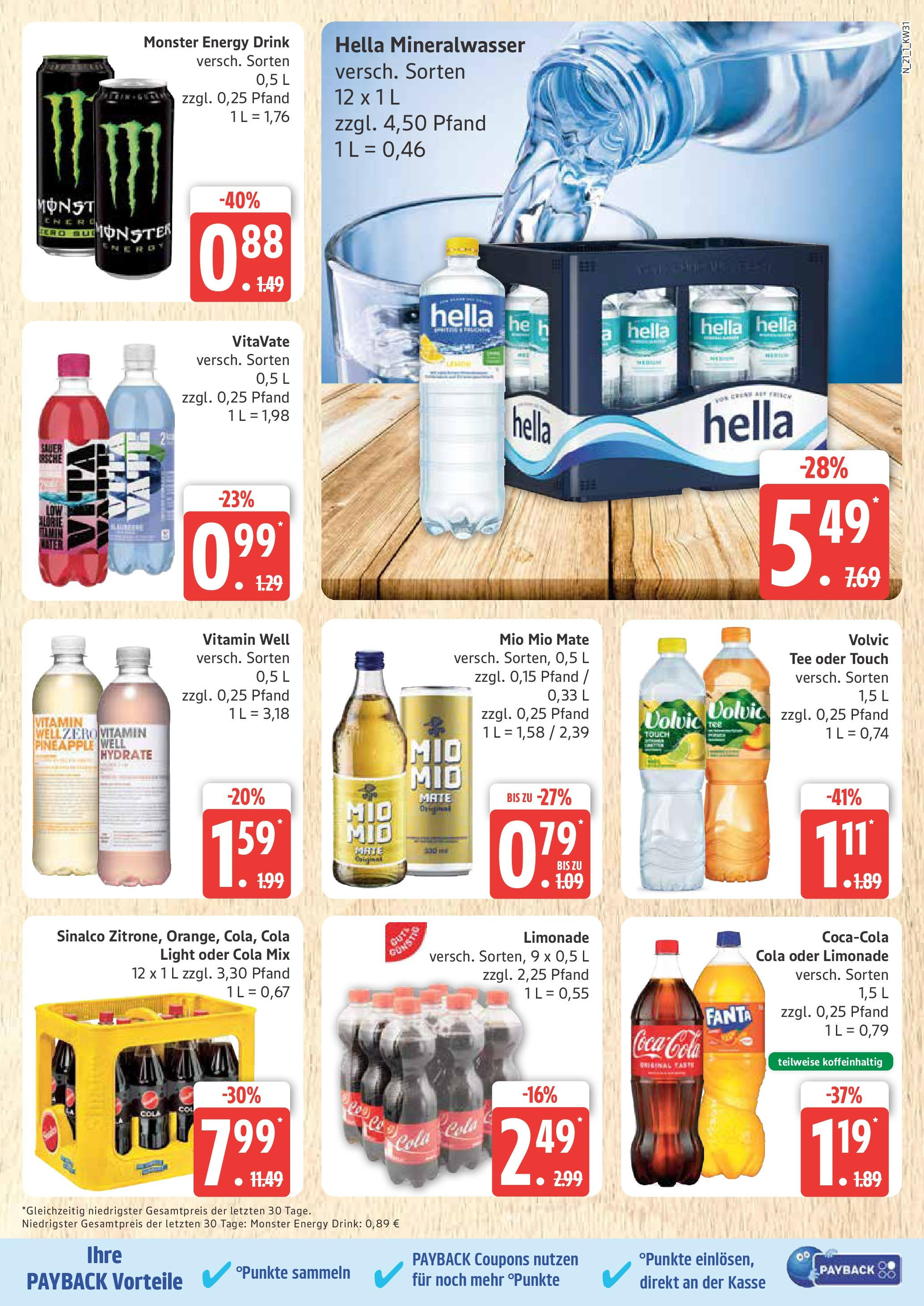 Marktkauf Prospekt Cuxhaven, Buxtehude (ab 28.07.2025) » Angebote ab Montag | Seite: 21 | Produkte: Coca cola, Energy, Mio mio mate, Monster Marktkauf Prospekt Cuxhaven, Buxtehude (ab 28.07.2025) » Angebote online | Seite: 21 | Produkte: Coca cola, Energy, Mio mio mate, Monster