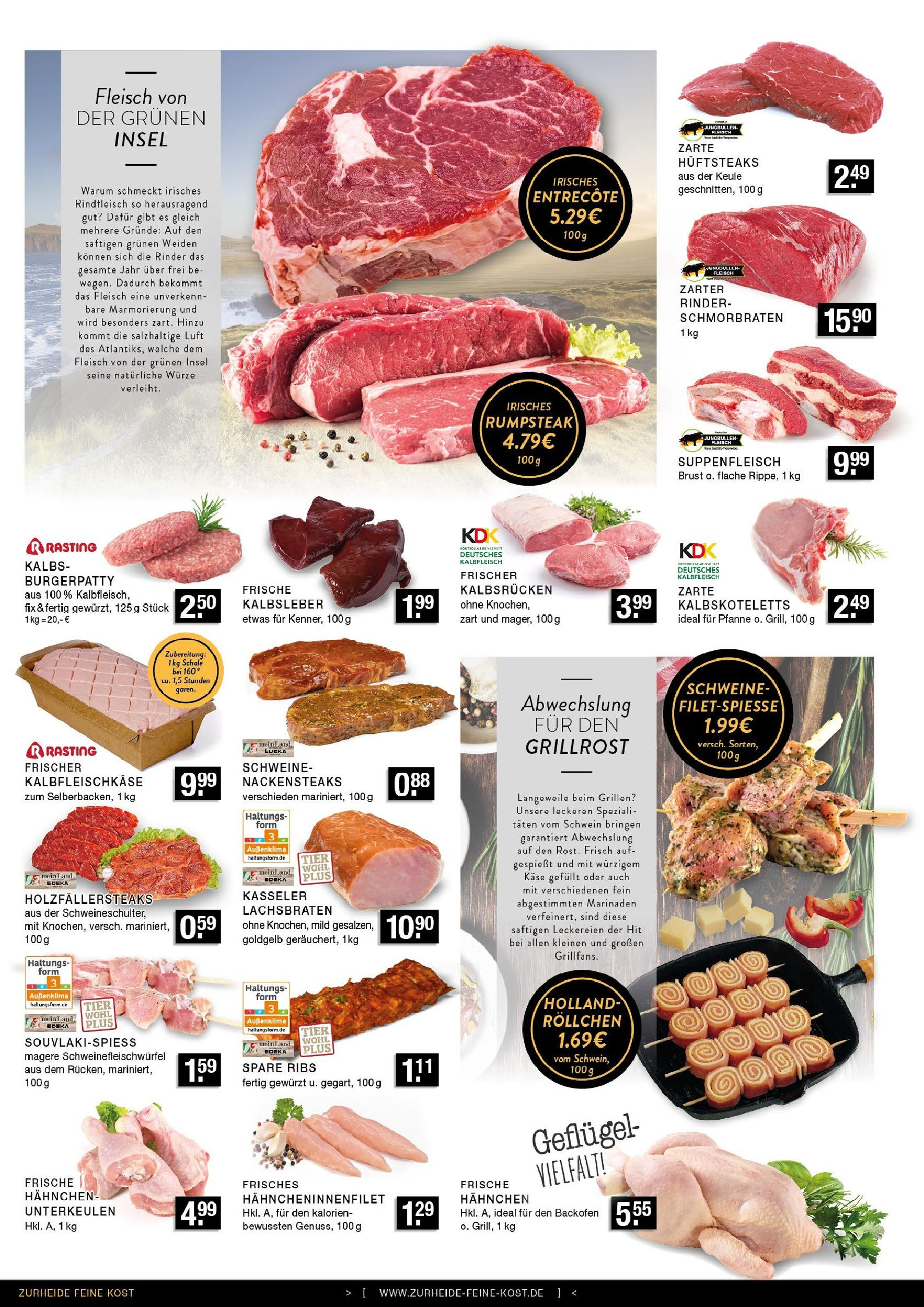 Edeka prospekt Gladbeck (ab 27.07.2025) » Angebote Online | Seite: 2 | Produkte: Hahnchen, Kalbsleber, Suppenfleisch, Rindfleisch Edeka prospekt Gladbeck (ab 27.07.2025) » Angebote Online | Seite: 2 | Produkte: Hahnchen, Kalbsleber, Suppenfleisch, Rindfleisch