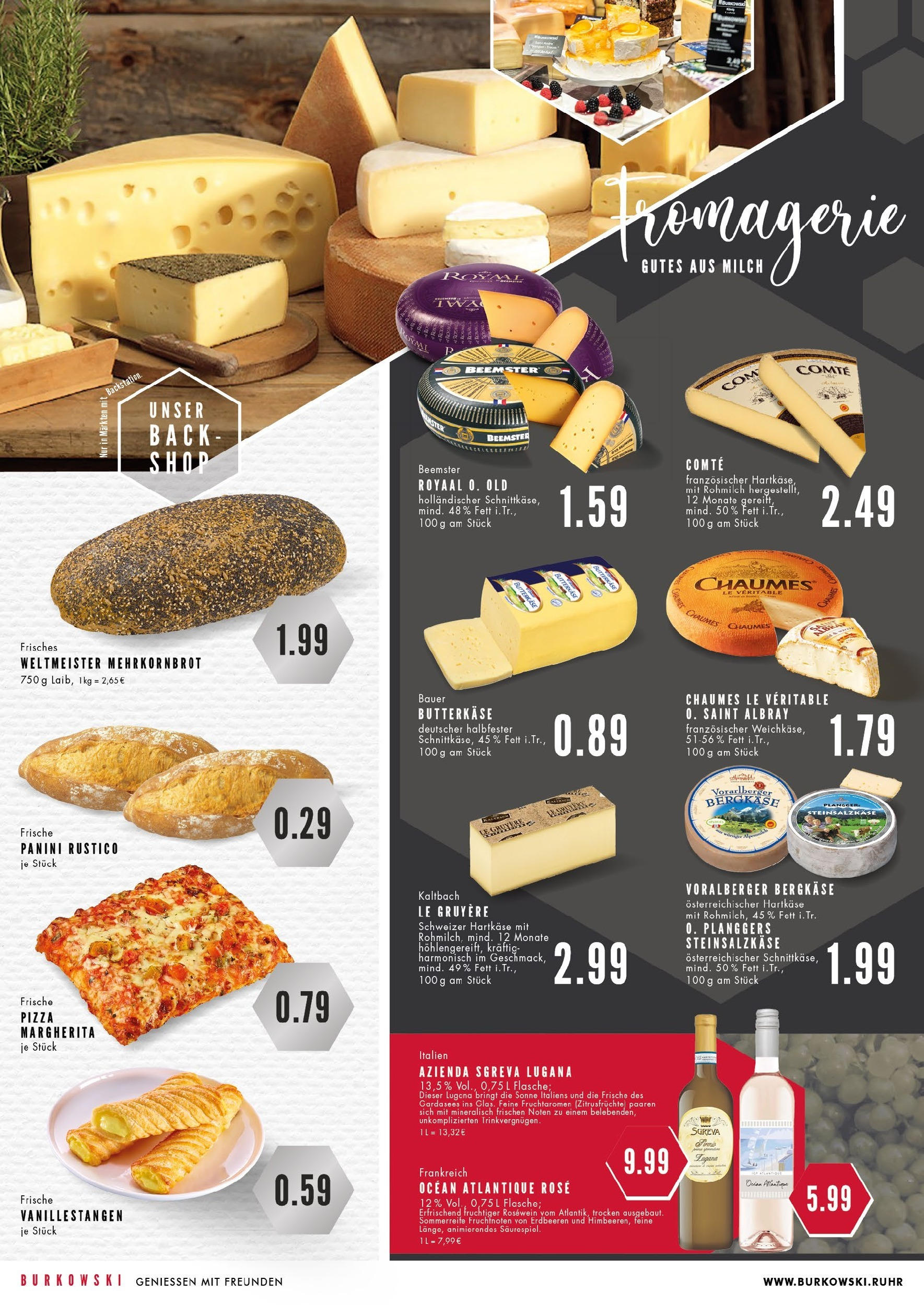 Edeka prospekt Essen (ab 27.07.2025) » Angebote Online | Seite: 2 | Produkte: Milch, Rosewein, Pizza, Erdbeeren Edeka prospekt Essen (ab 27.07.2025) » Angebote Online | Seite: 2 | Produkte: Milch, Rosewein, Pizza, Erdbeeren