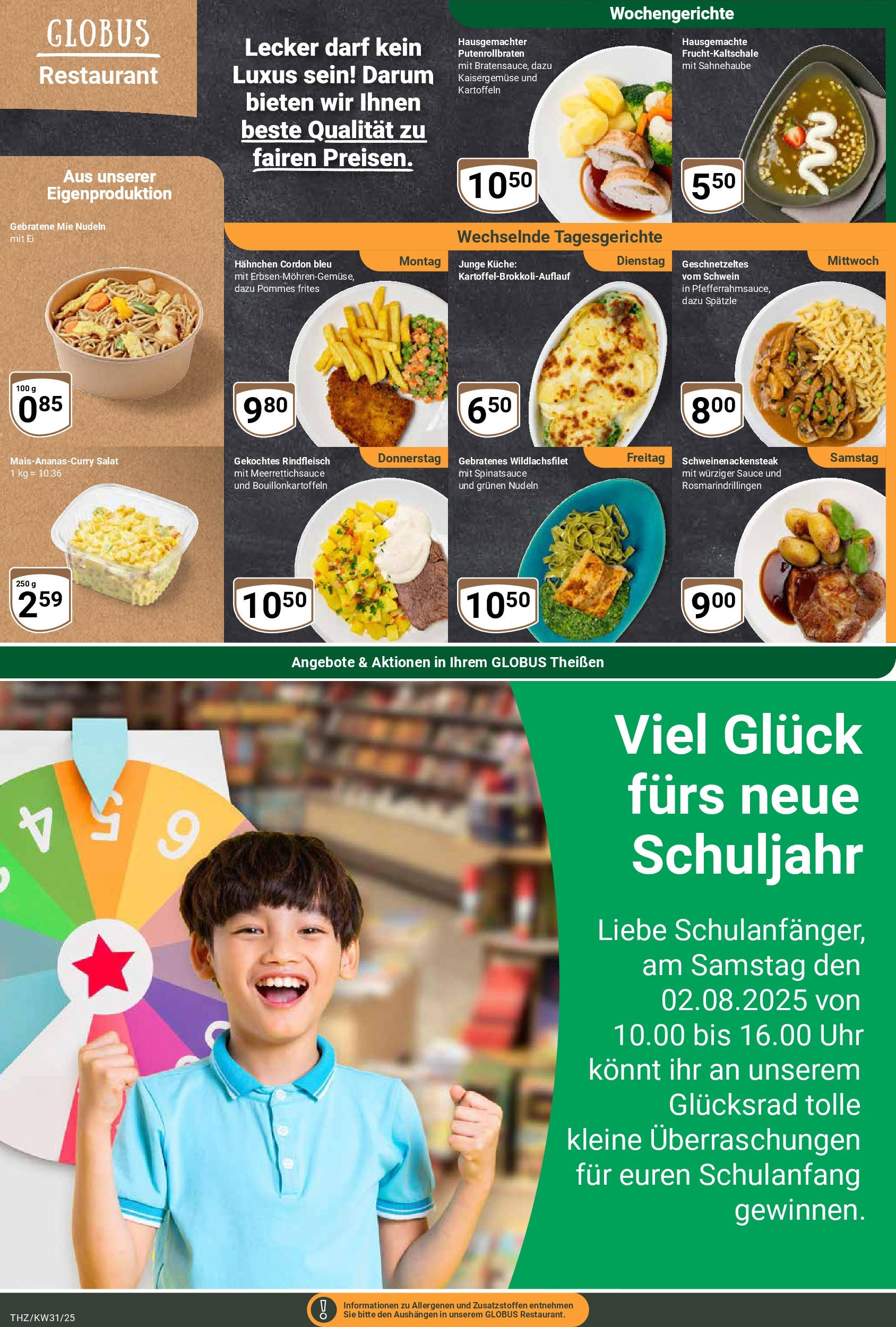 Globus prospekt Zeitz (ab 28.07.2025) » Angebote ab Montag | Seite: 5 | Produkte: Pommes, Küche, Pommes frites, Nudeln Globus prospekt Zeitz (ab 28.07.2025) » Angebote online | Seite: 5 | Produkte: Pommes, Küche, Pommes frites, Nudeln