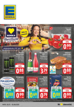 Vorschau von dem Prospekt des Geschäftes Edeka, gültig ab dem 27.07.2025