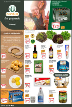 Globus prospekt St. Wendel	 - gültig ab dem 28.07.2025 | Seite: 27 | Produkte: Küche, Ofenfrische, Babynahrung, Wurst