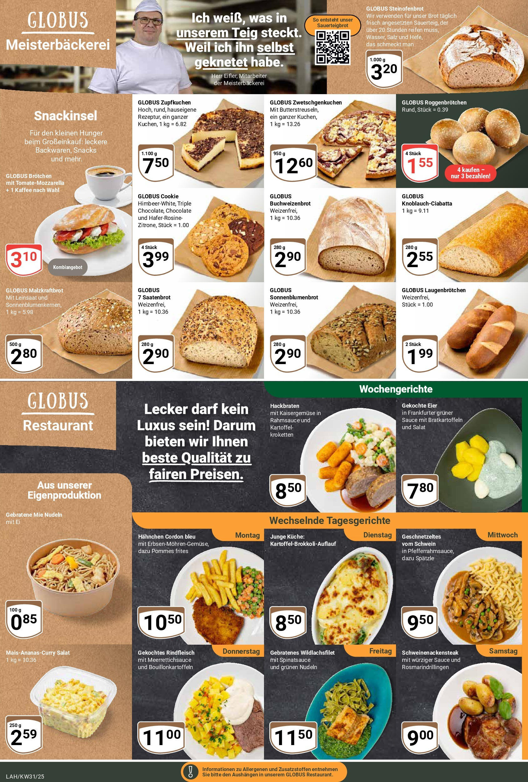 Globus prospekt Lahnstein (ab 28.07.2025) » Angebote ab Montag | Seite: 7 | Produkte: Hahnchen, Eier, Küche, Pommes frites Globus prospekt Lahnstein (ab 28.07.2025) » Angebote online | Seite: 7 | Produkte: Hahnchen, Eier, Küche, Pommes frites
