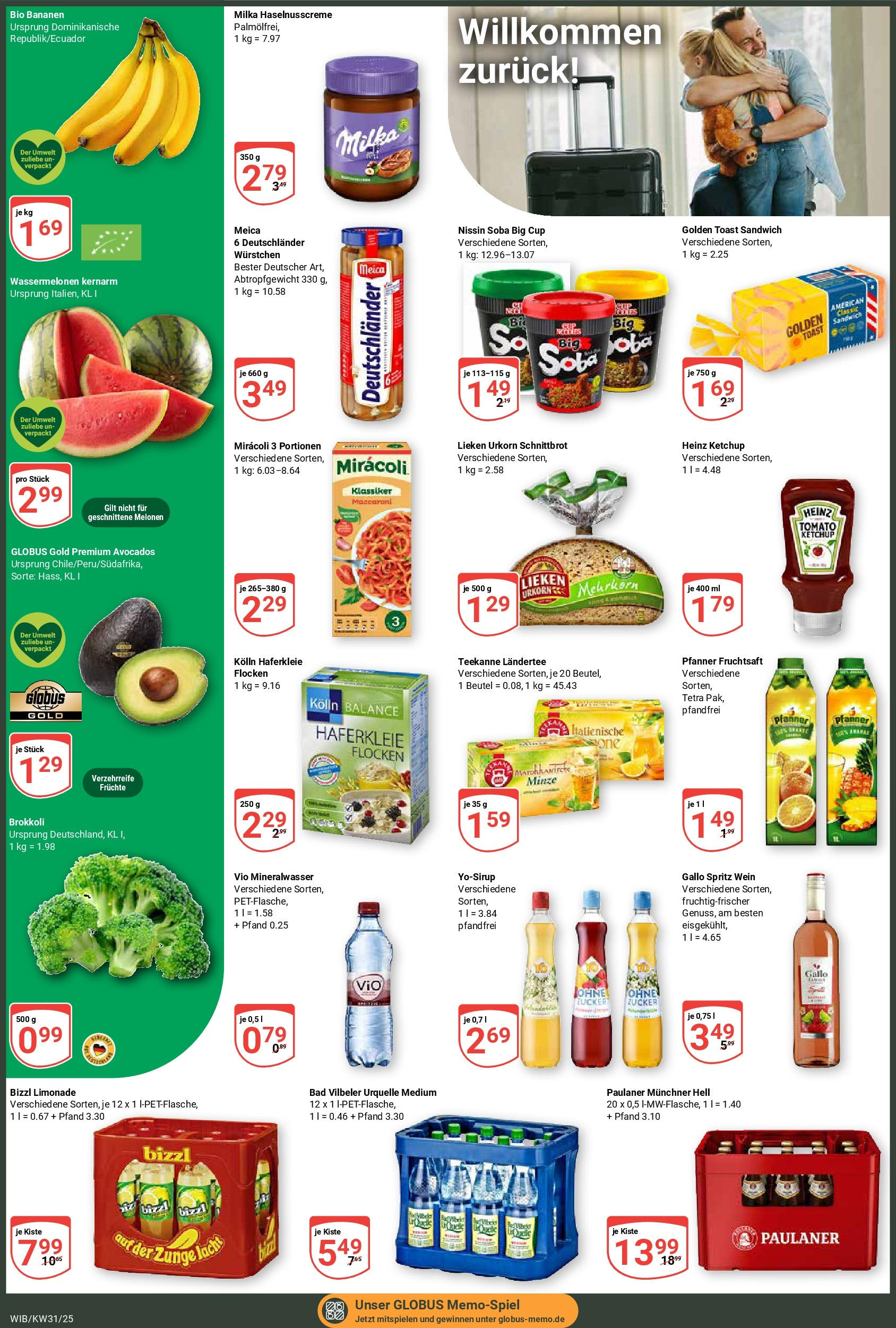 Globus prospekt Wiesbaden-Nordenstadt (ab 28.07.2025) » Angebote ab Montag | Seite: 2 | Produkte: Bad, Limonade, Teekanne, Fruchtsaft Globus prospekt Wiesbaden-Nordenstadt (ab 28.07.2025) » Angebote online | Seite: 2 | Produkte: Bad, Limonade, Teekanne, Fruchtsaft