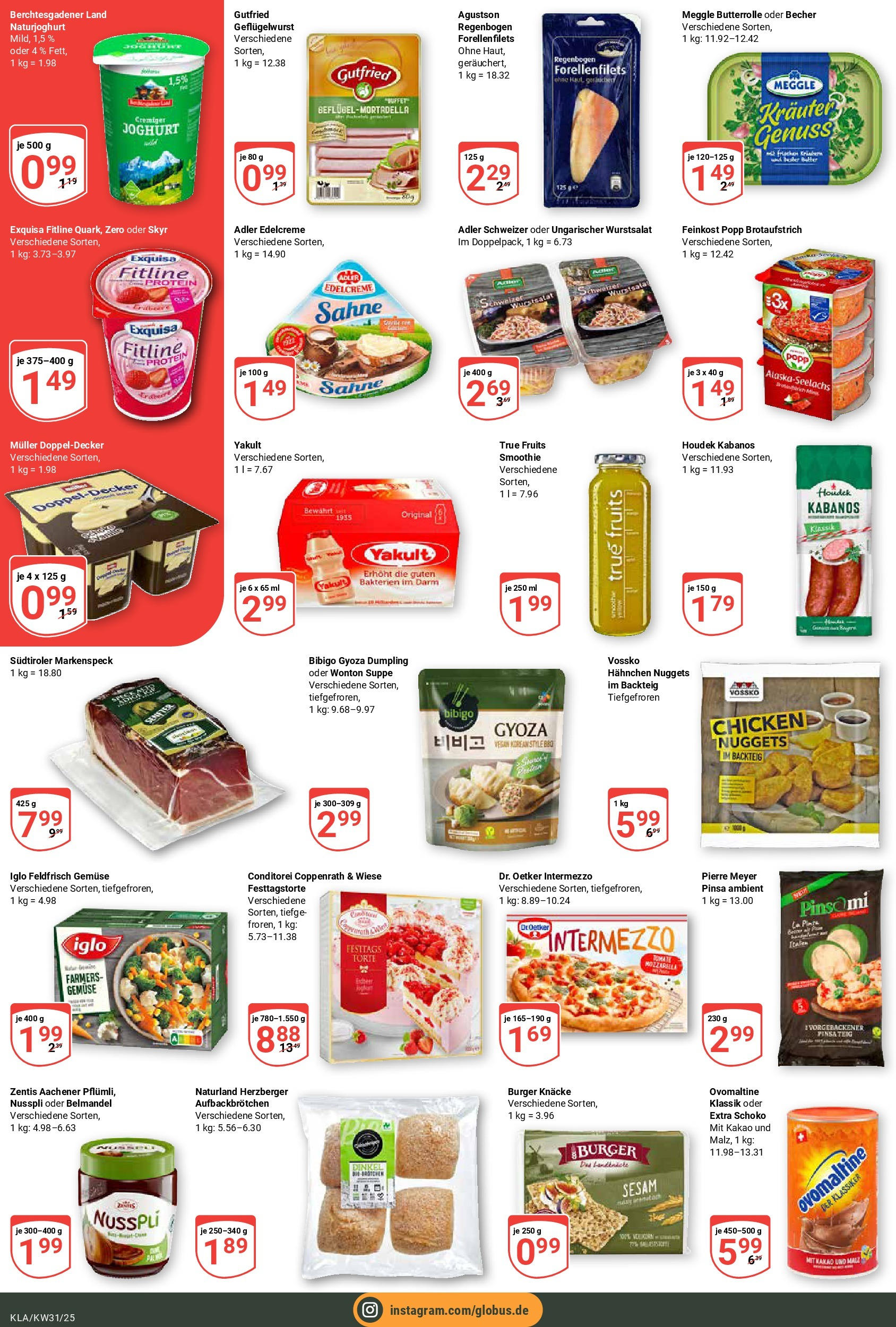 Globus prospekt Kaiserslautern (ab 28.07.2025) » Angebote ab Montag | Seite: 3 | Produkte: Joghurt, Skyr, Exquisa, Sahne Globus prospekt Kaiserslautern (ab 28.07.2025) » Angebote online | Seite: 3 | Produkte: Joghurt, Skyr, Exquisa, Sahne