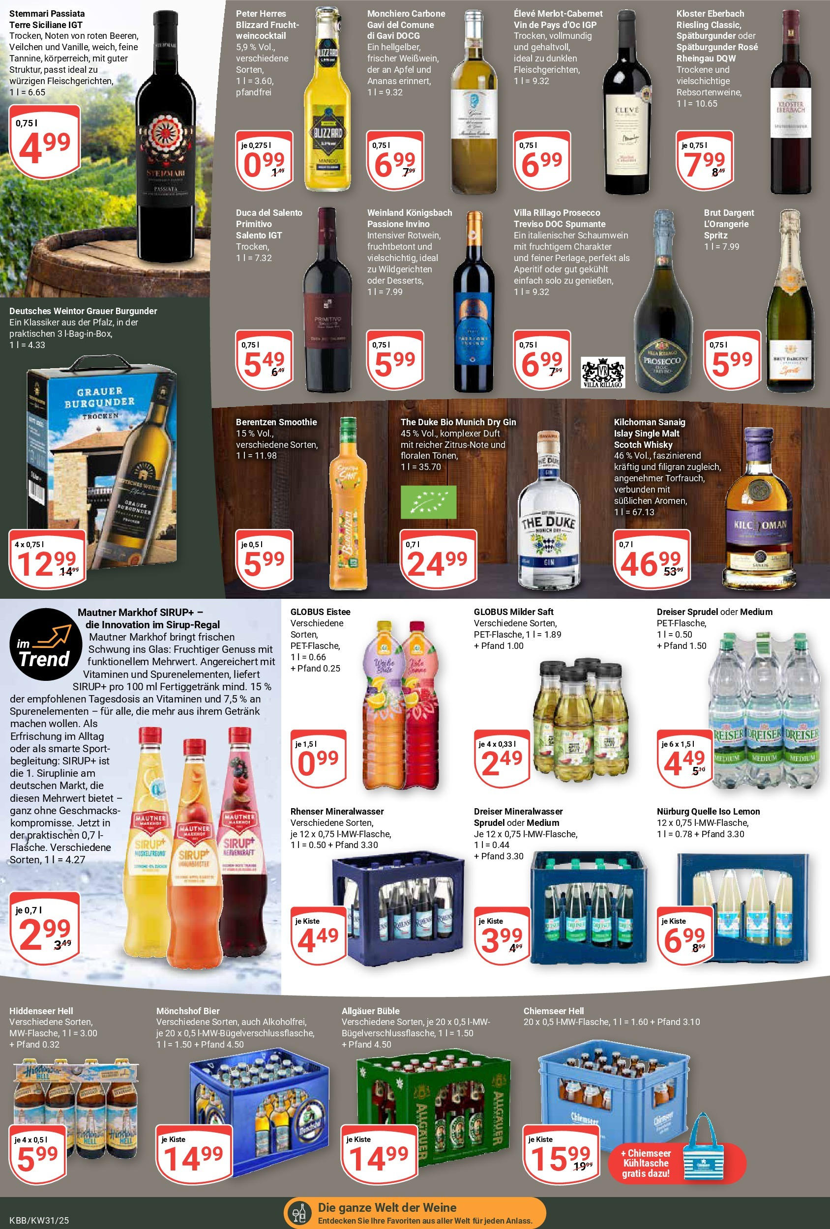 Globus prospekt Koblenz-Bubenheim (ab 28.07.2025) » Angebote ab Montag | Seite: 15 | Produkte: Bier, Duft, Sirup, Berentzen Globus prospekt Koblenz-Bubenheim (ab 28.07.2025) » Angebote online | Seite: 15 | Produkte: Bier, Duft, Sirup, Berentzen