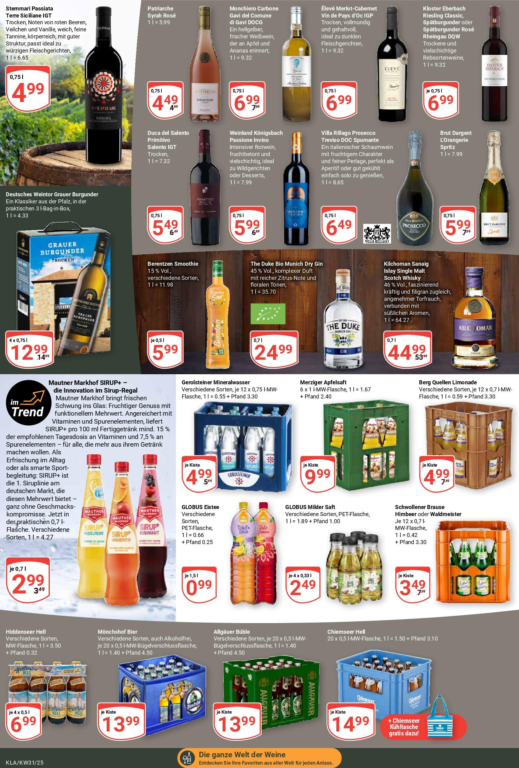 Globus prospekt Kaiserslautern (ab 28.07.2025) » Angebote ab Montag | Seite: 14 | Produkte: Duft, Limonade, Mineralwasser, Gin Globus prospekt Kaiserslautern (ab 28.07.2025) » Angebote online | Seite: 14 | Produkte: Duft, Limonade, Mineralwasser, Gin
