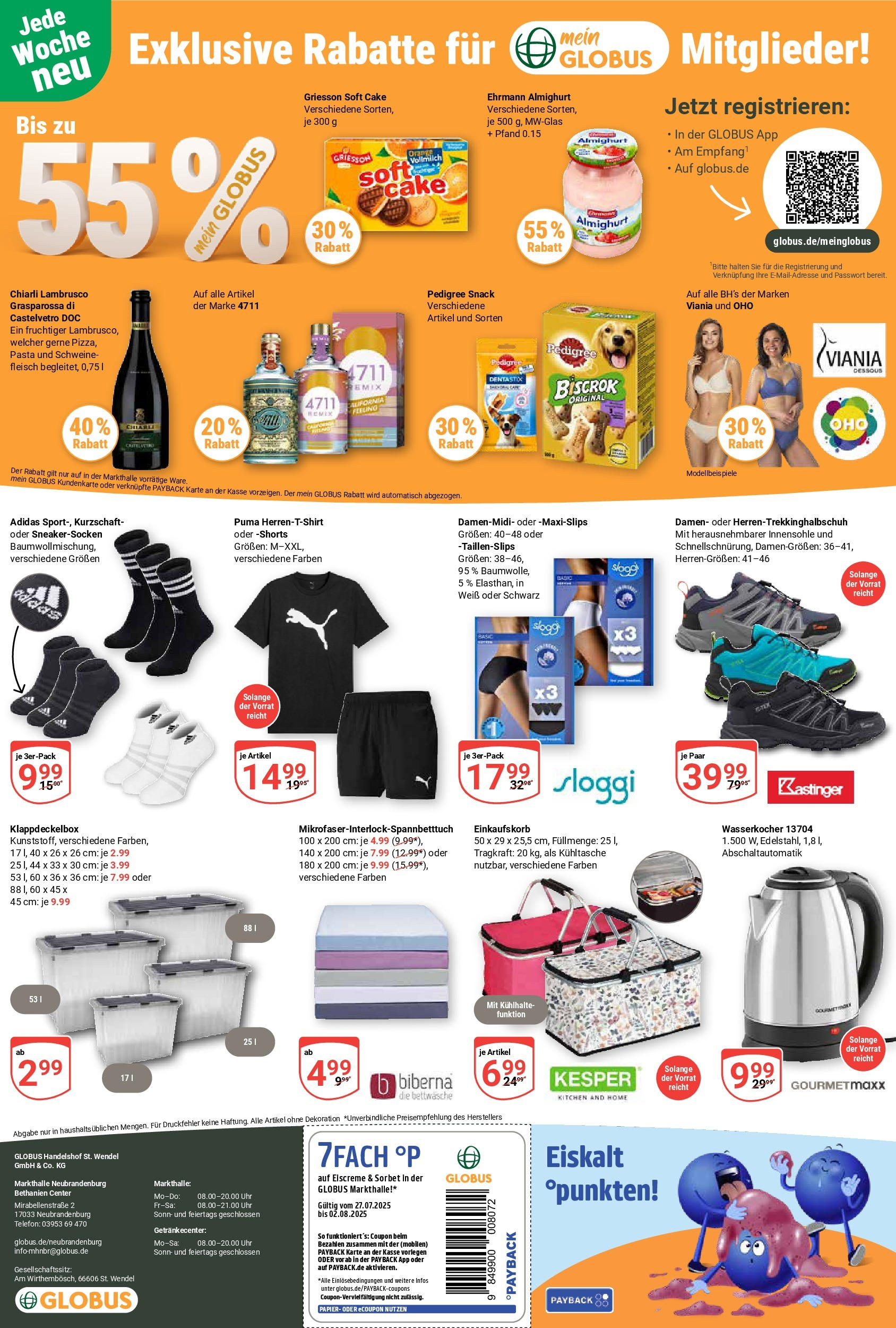 Globus prospekt Neubrandenburg (ab 28.07.2025) » Angebote ab Montag | Seite: 25 | Produkte: Dessous, Eiscreme, Pedigree, Fleisch Globus prospekt Neubrandenburg (ab 28.07.2025) » Angebote online | Seite: 25 | Produkte: Dessous, Eiscreme, Pedigree, Fleisch