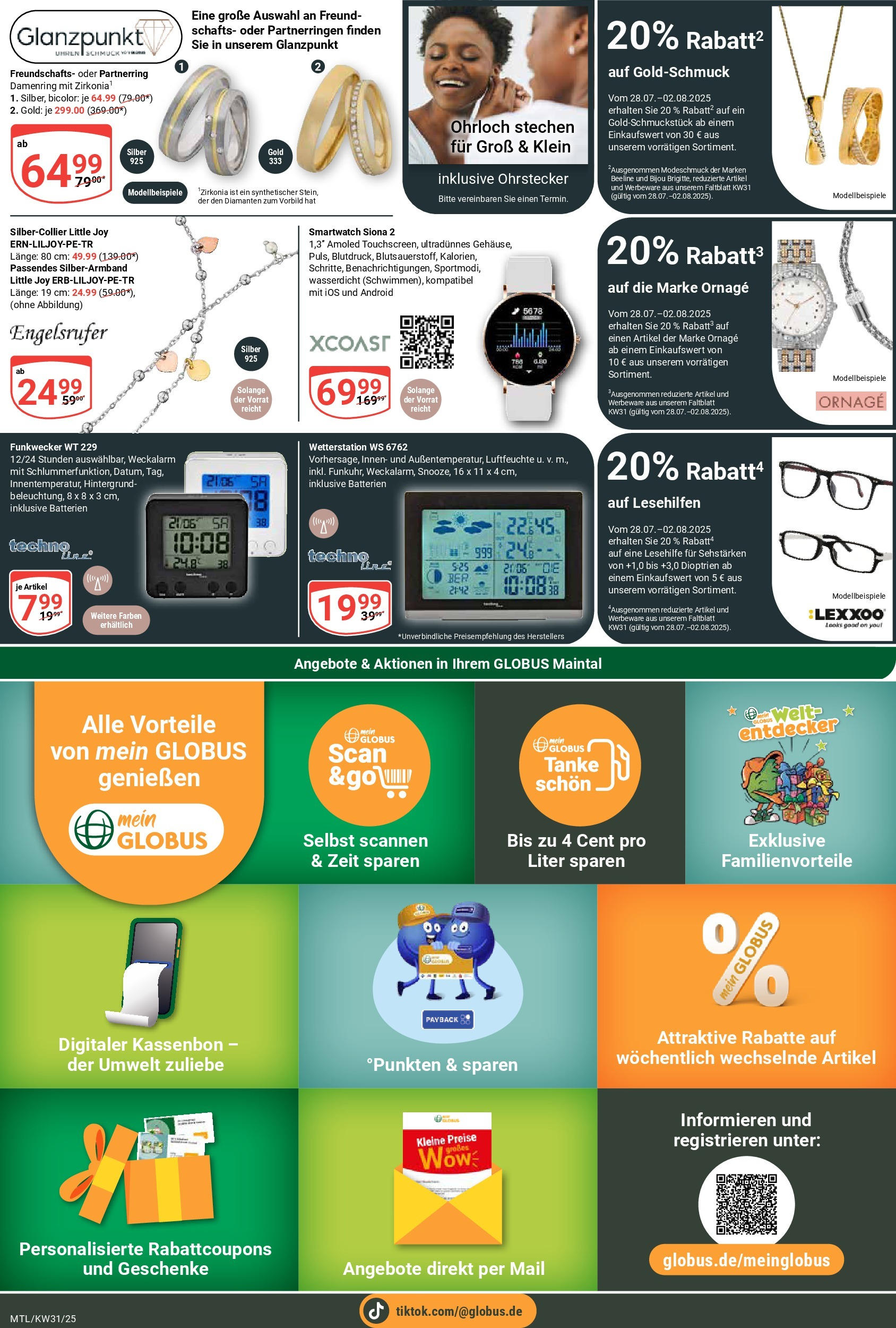 Globus prospekt Maintal-Dörnigheim (ab 28.07.2025) » Angebote ab Montag | Seite: 25 | Produkte: Wetterstation, Smartwatch, Batterien Globus prospekt Maintal-Dörnigheim (ab 28.07.2025) » Angebote online | Seite: 25 | Produkte: Wetterstation, Smartwatch, Batterien
