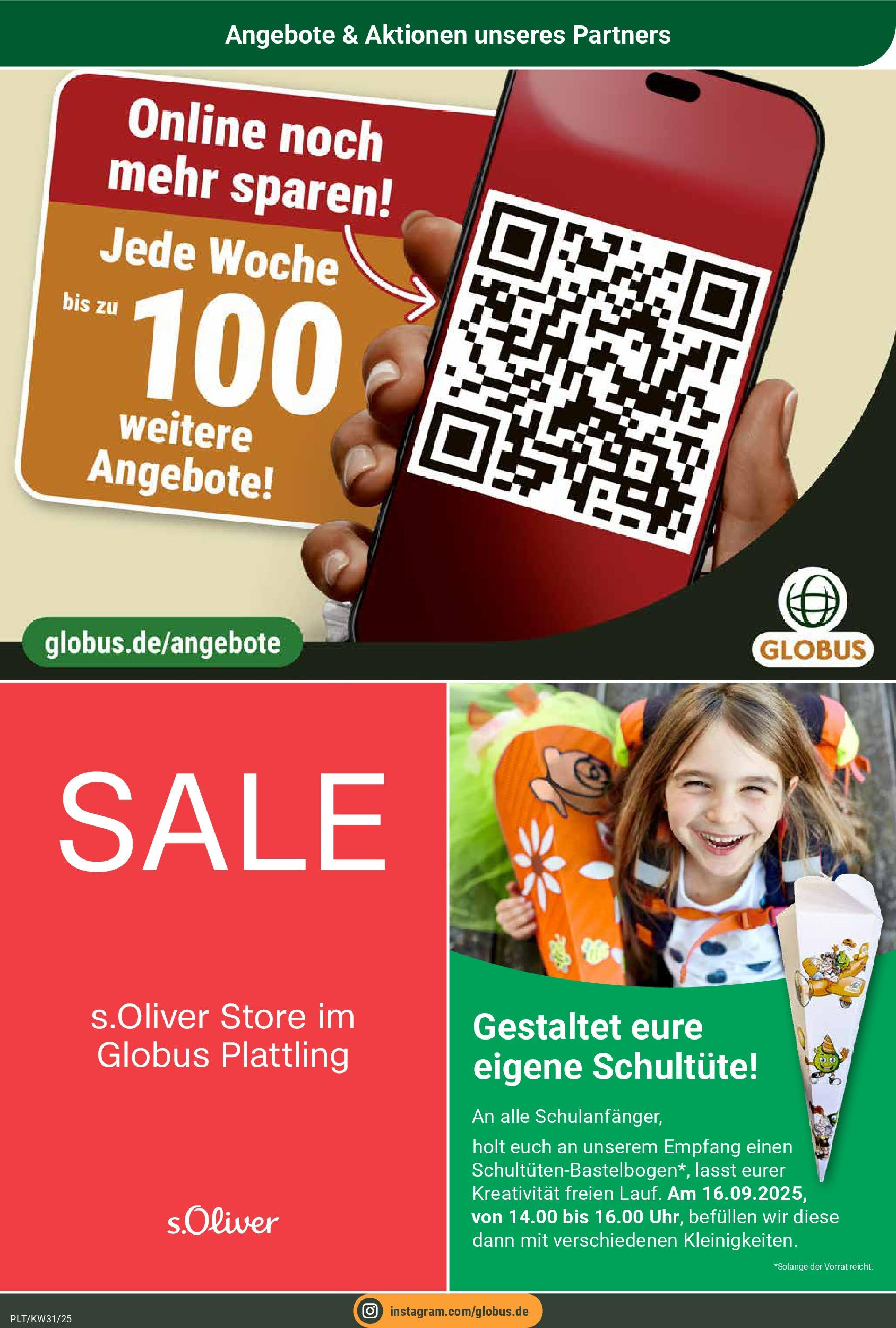 Globus prospekt Plattling (ab 28.07.2025) » Angebote ab Montag | Seite: 29 Globus prospekt Plattling (ab 28.07.2025) » Angebote online | Seite: 29