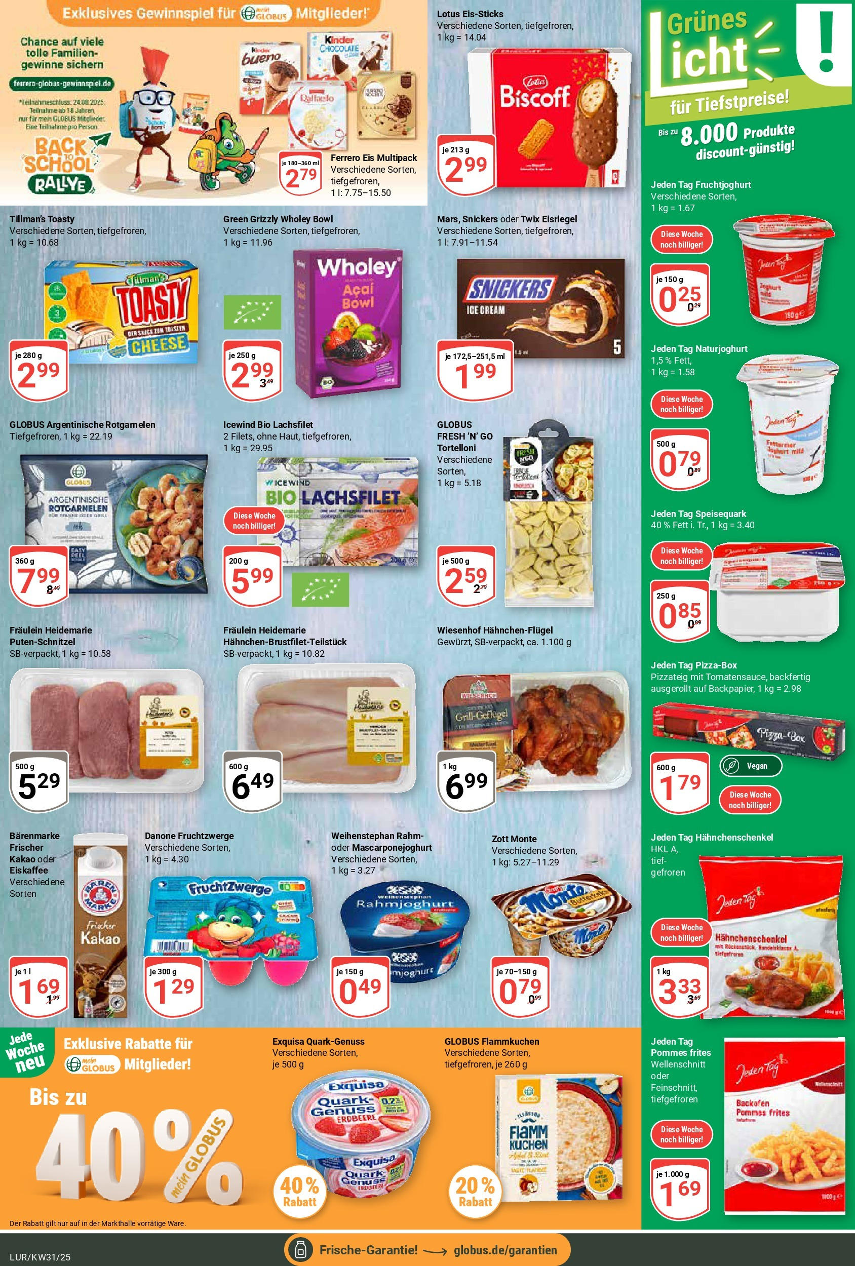 Globus prospekt Hamburg (ab 28.07.2025) » Angebote ab Montag | Seite: 12 | Produkte: Pommes, Fruchtjoghurt, Twix, Eis Globus prospekt Hamburg (ab 28.07.2025) » Angebote online | Seite: 12 | Produkte: Pommes, Fruchtjoghurt, Twix, Eis