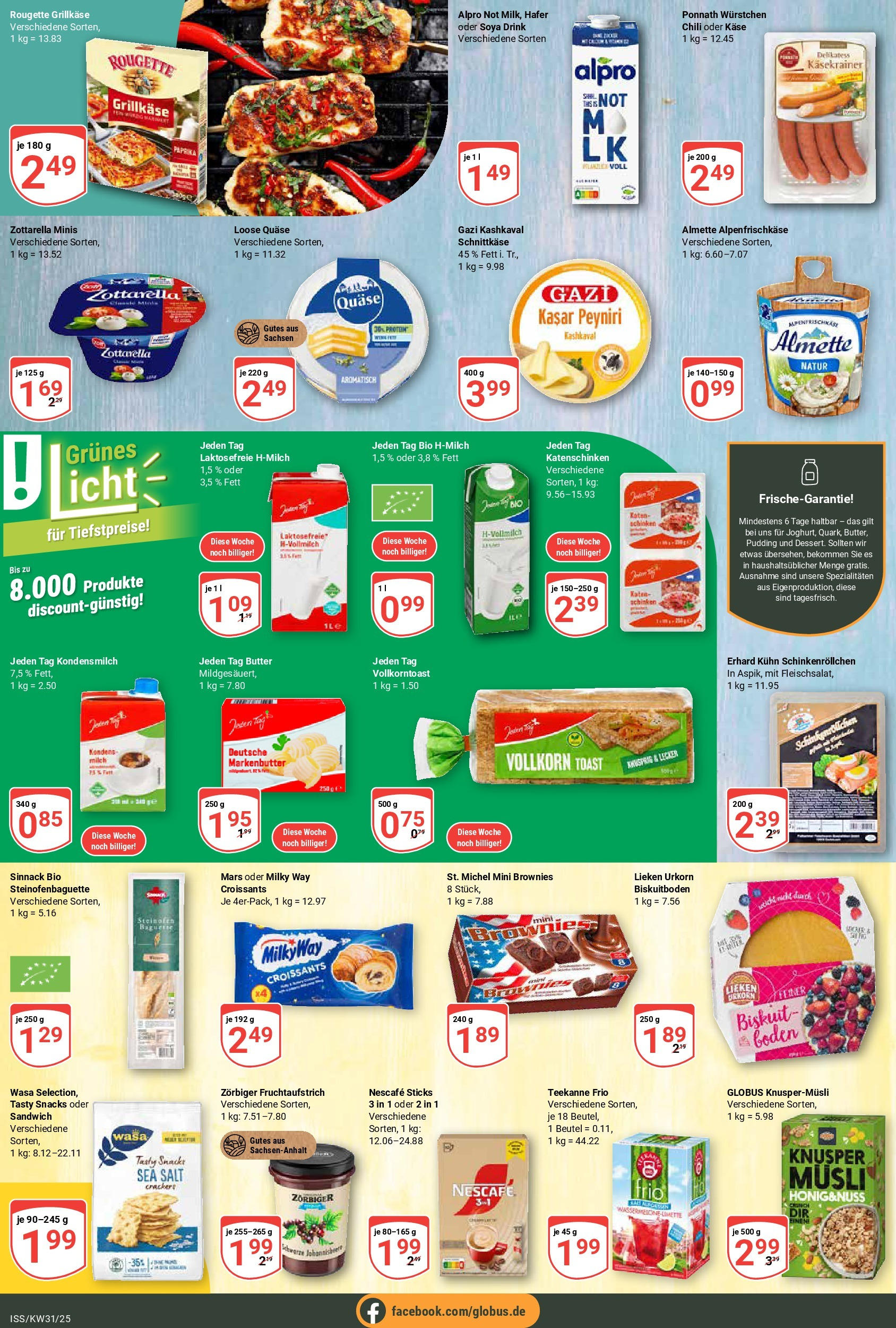 Globus prospekt Isserstedt (ab 28.07.2025) » Angebote ab Montag | Seite: 9 | Produkte: Musli, Milch, Pudding, Chili Globus prospekt Isserstedt (ab 28.07.2025) » Angebote online | Seite: 9 | Produkte: Musli, Milch, Pudding, Chili