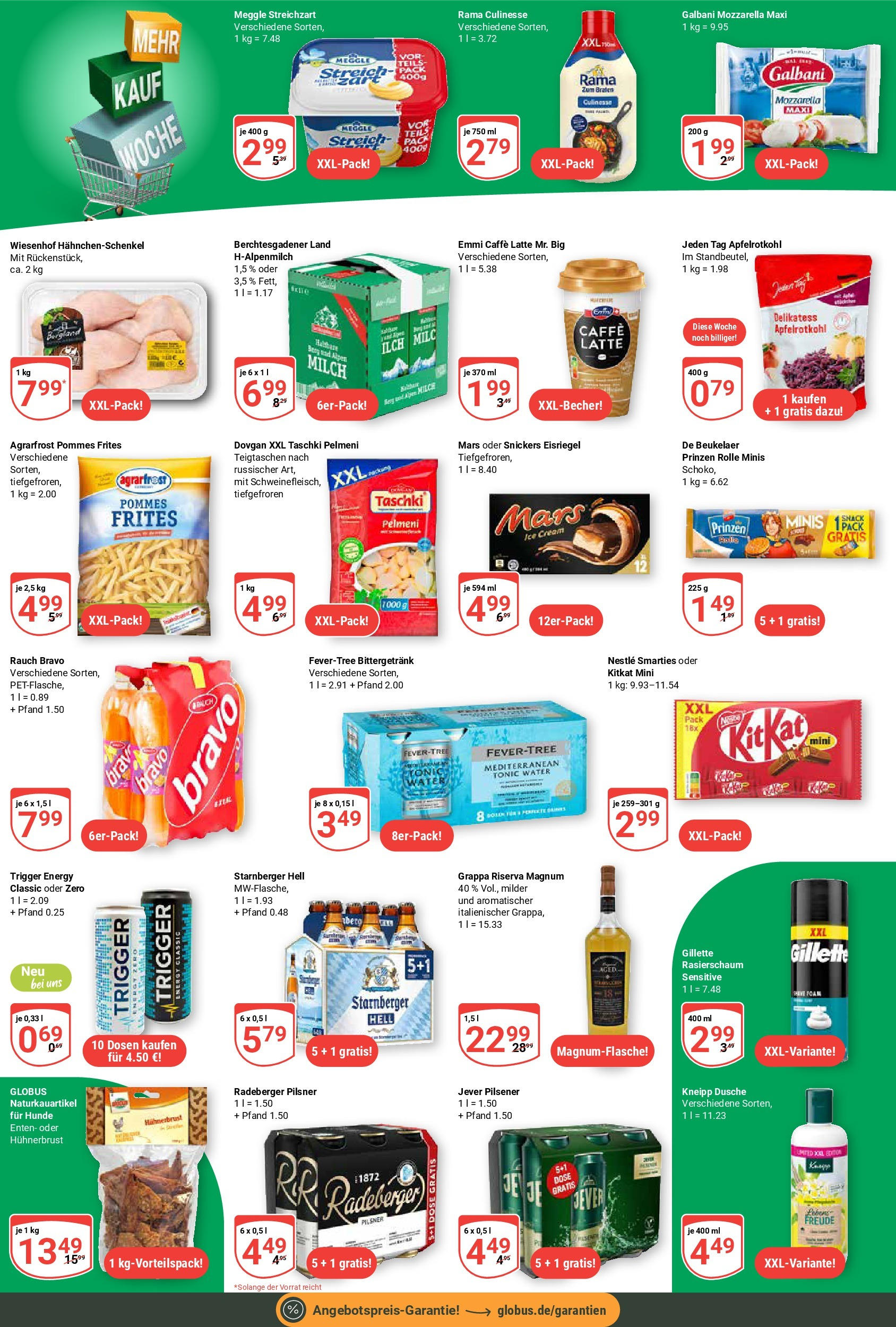 Globus prospekt Hamburg (ab 28.07.2025) » Angebote ab Montag | Seite: 23 | Produkte: Hahnchenschenkel, Mozzarella, Smarties, Radeberger pilsner Globus prospekt Hamburg (ab 28.07.2025) » Angebote online | Seite: 23 | Produkte: Hahnchenschenkel, Mozzarella, Smarties, Radeberger pilsner
