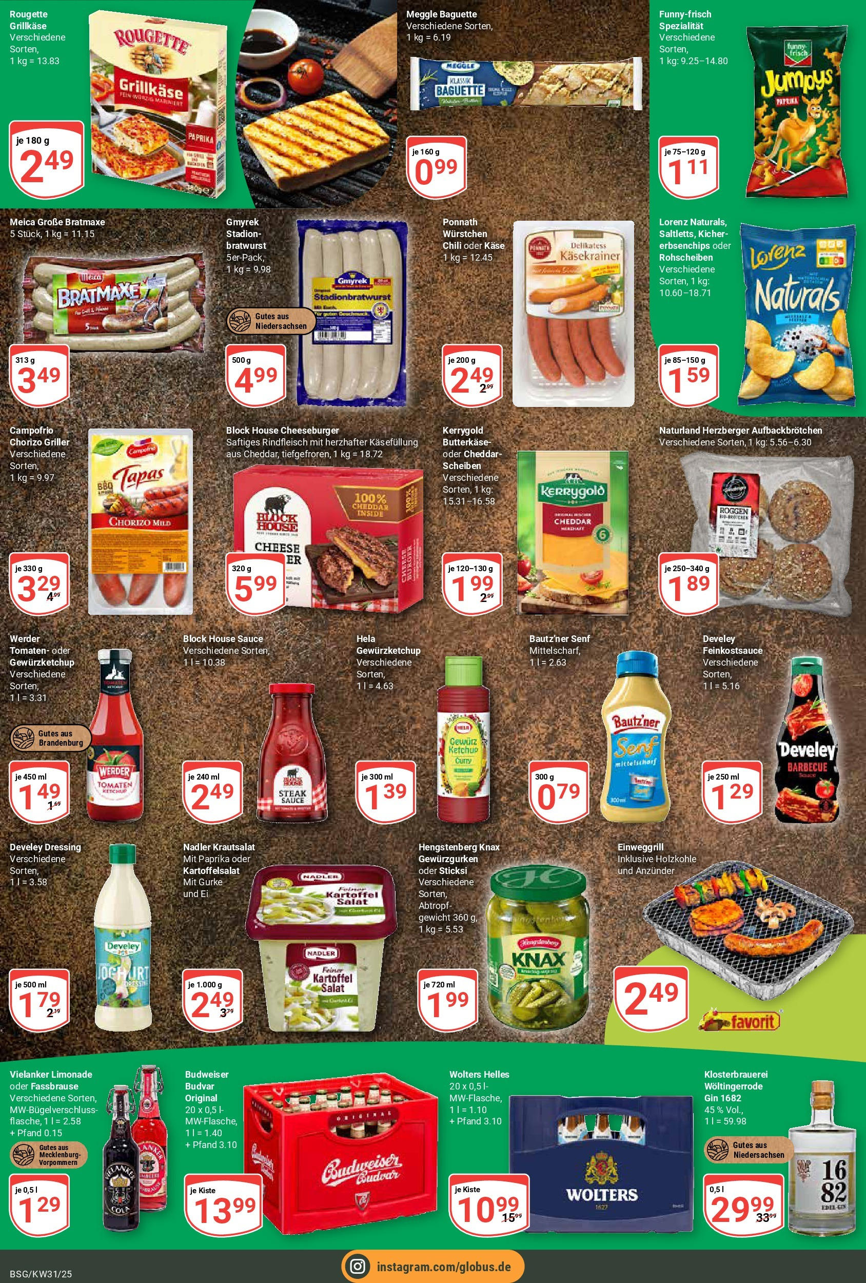 Globus prospekt Braunschweig	 (ab 28.07.2025) » Angebote online | Seite: 12 | Produkte: Tomaten, Chili, Fassbrause, Ketchup
