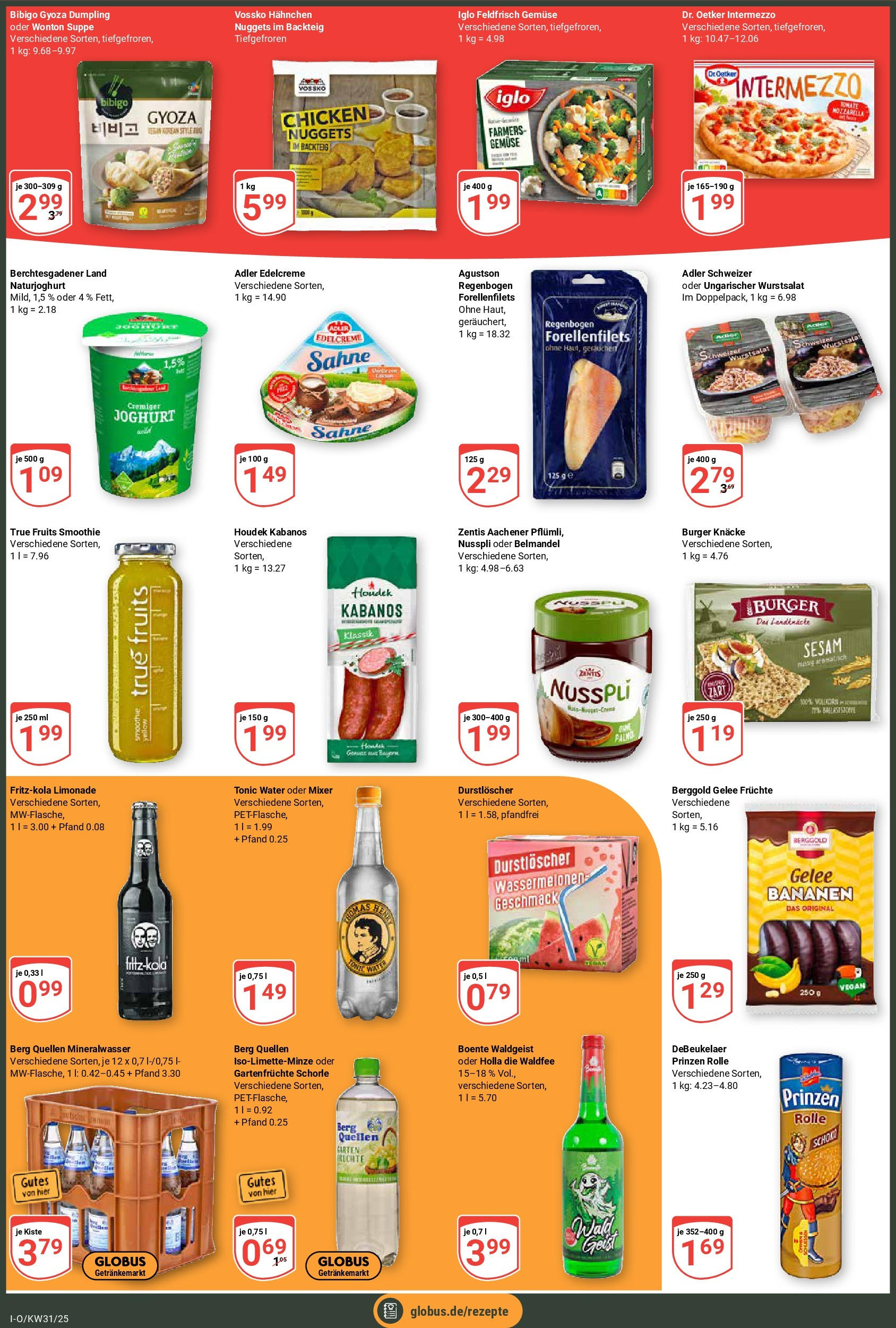 Globus prospekt Idar-Oberstein (ab 28.07.2025) » Angebote ab Montag | Seite: 2 | Produkte: Hahnchen, Mixer, Mozzarella, Burger Globus prospekt Idar-Oberstein (ab 28.07.2025) » Angebote online | Seite: 2 | Produkte: Hahnchen, Mixer, Mozzarella, Burger