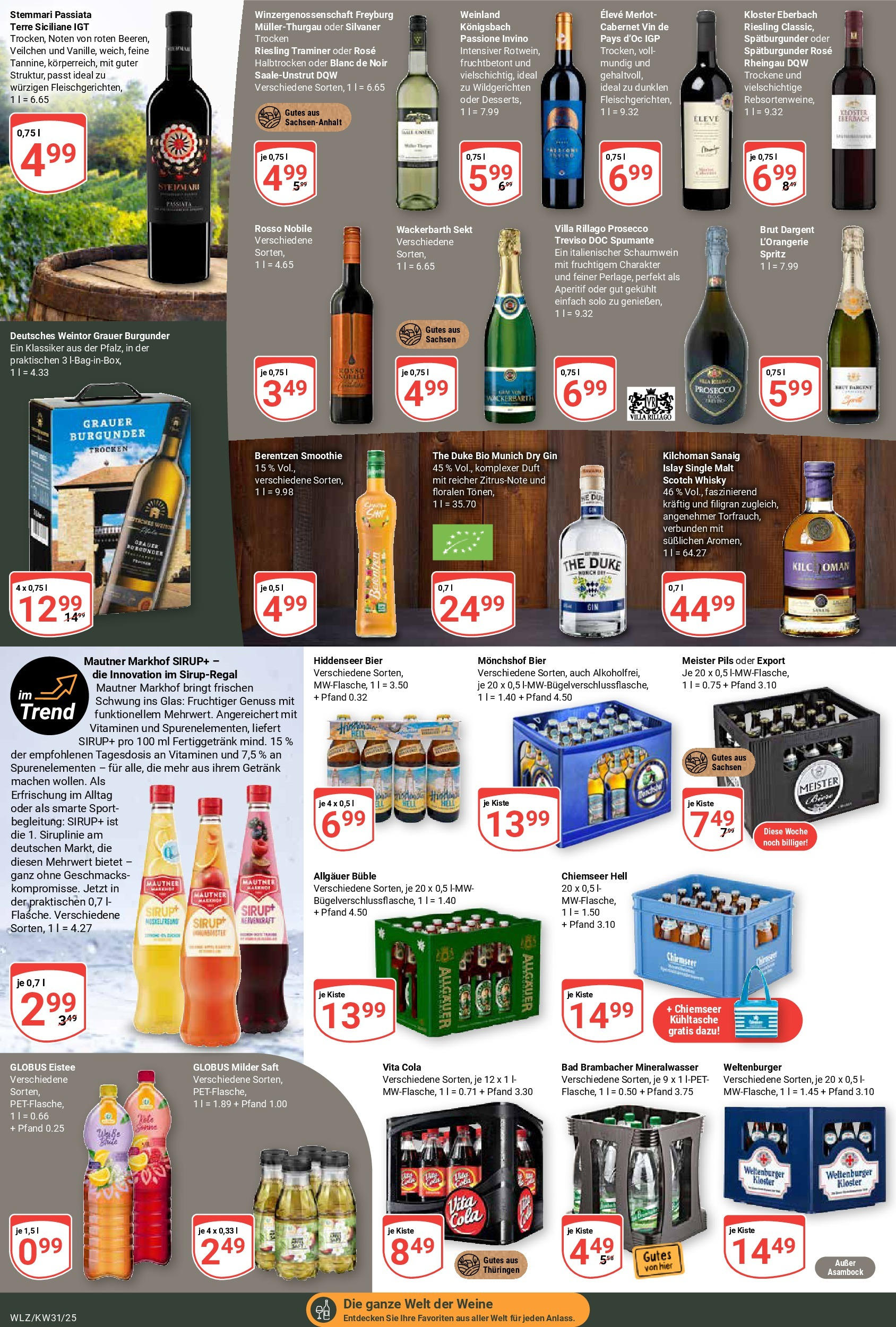 Globus prospekt Weischlitz (ab 28.07.2025) » Angebote ab Montag | Seite: 12 | Produkte: Duft, Prosecco, Brut dargent, Berentzen Globus prospekt Weischlitz (ab 28.07.2025) » Angebote online | Seite: 12 | Produkte: Duft, Prosecco, Brut dargent, Berentzen