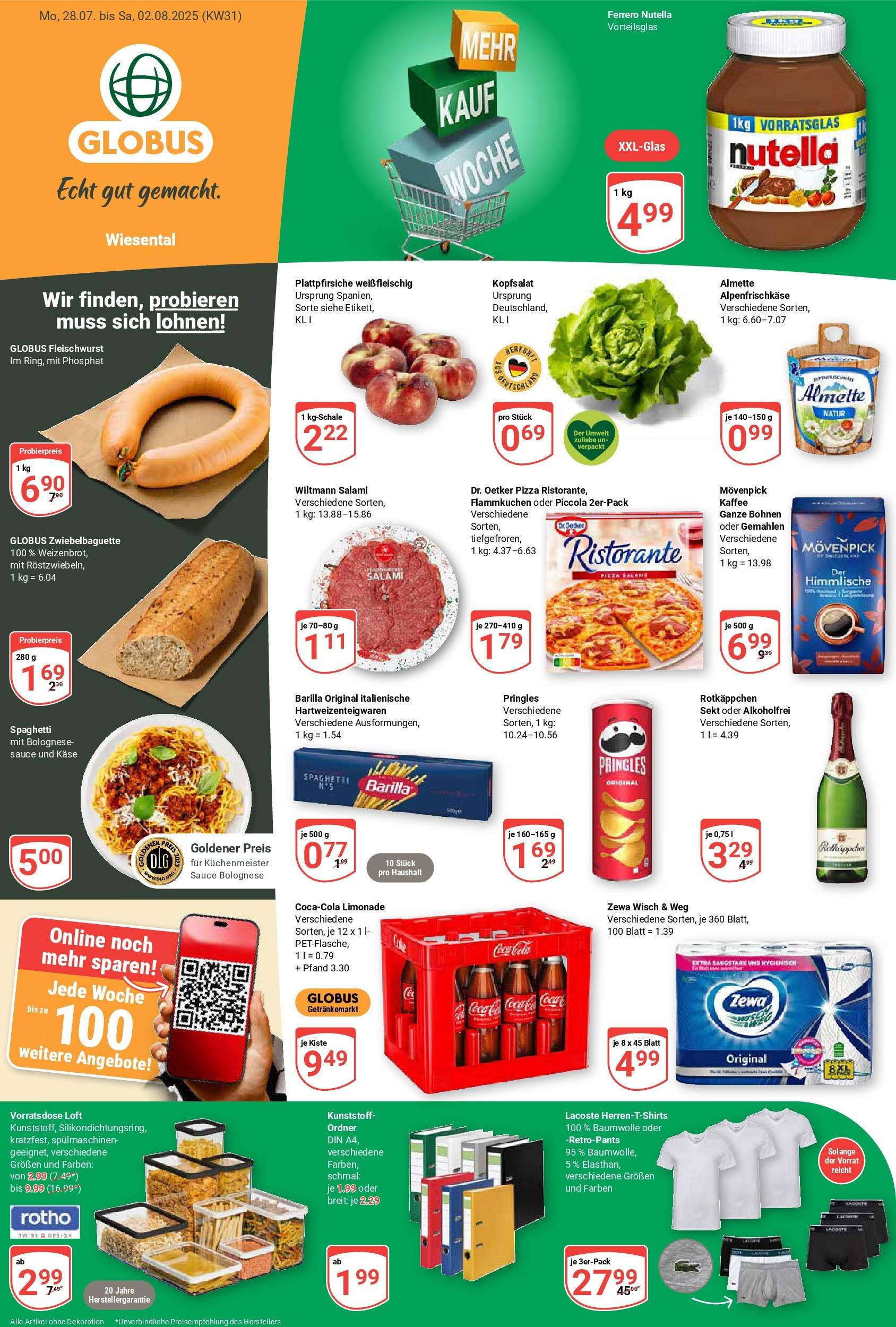 Globus prospekt Waghäusel (ab 28.07.2025) » Angebote ab Montag | Seite: 5 | Produkte: Almette, Kaffee, Rotkäppchen, Pizza Globus prospekt Waghäusel (ab 28.07.2025) » Angebote online | Seite: 5 | Produkte: Almette, Kaffee, Rotkäppchen, Pizza