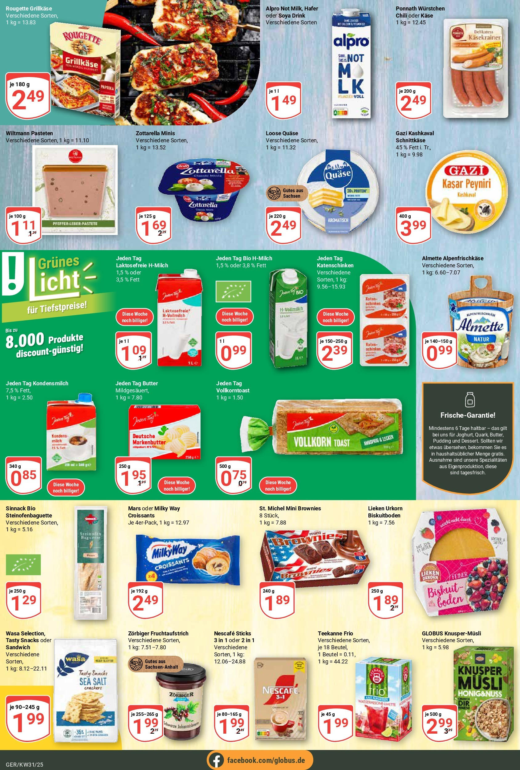 Globus prospekt Gera (ab 28.07.2025) » Angebote ab Montag | Seite: 11 | Produkte: Nescafe, Milch, Toast, Mars Globus prospekt Gera (ab 28.07.2025) » Angebote online | Seite: 11 | Produkte: Nescafe, Milch, Toast, Mars