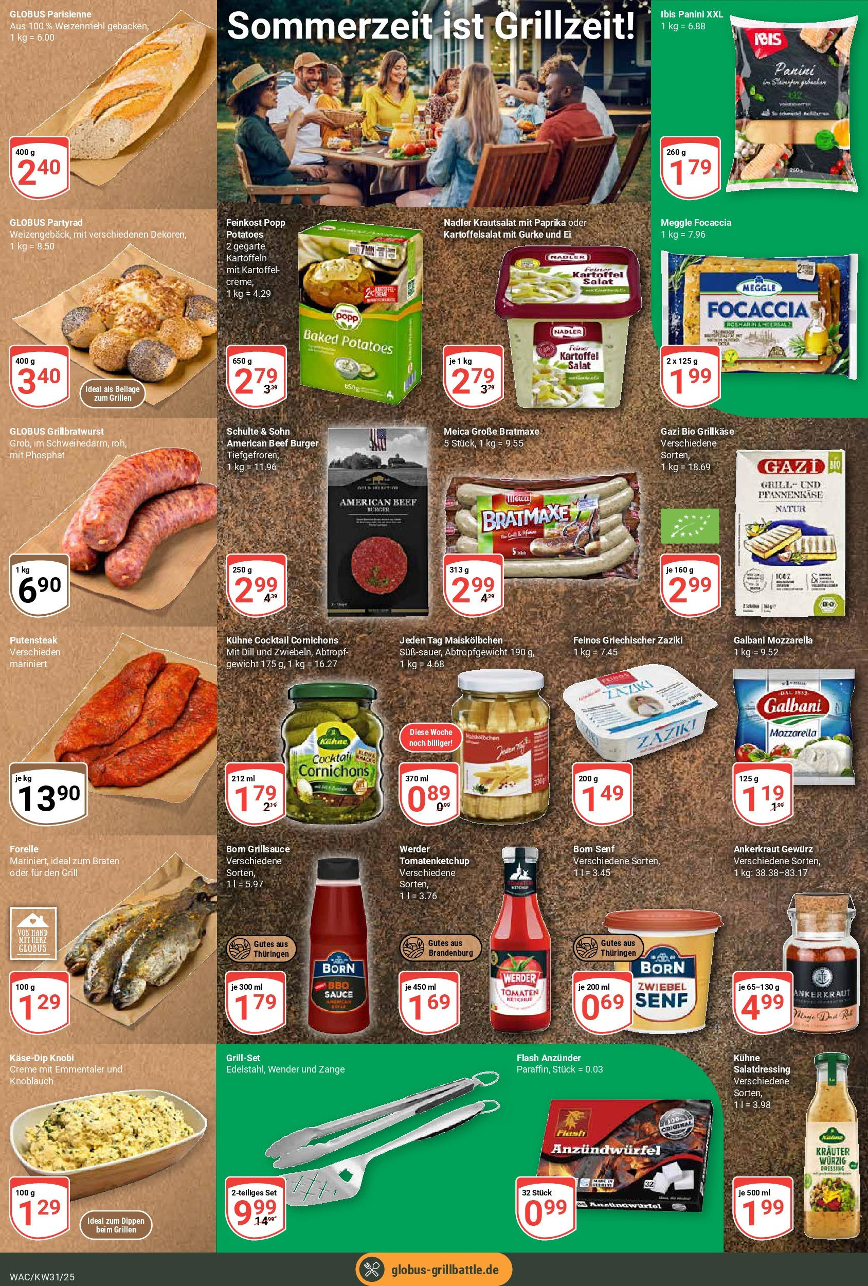 Globus prospekt Markkleeberg (ab 28.07.2025) » Angebote ab Montag | Seite: 17 | Produkte: Mozzarella, Dressing, Kartoffeln, Ketchup Globus prospekt Markkleeberg (ab 28.07.2025) » Angebote online | Seite: 17 | Produkte: Mozzarella, Dressing, Kartoffeln, Ketchup