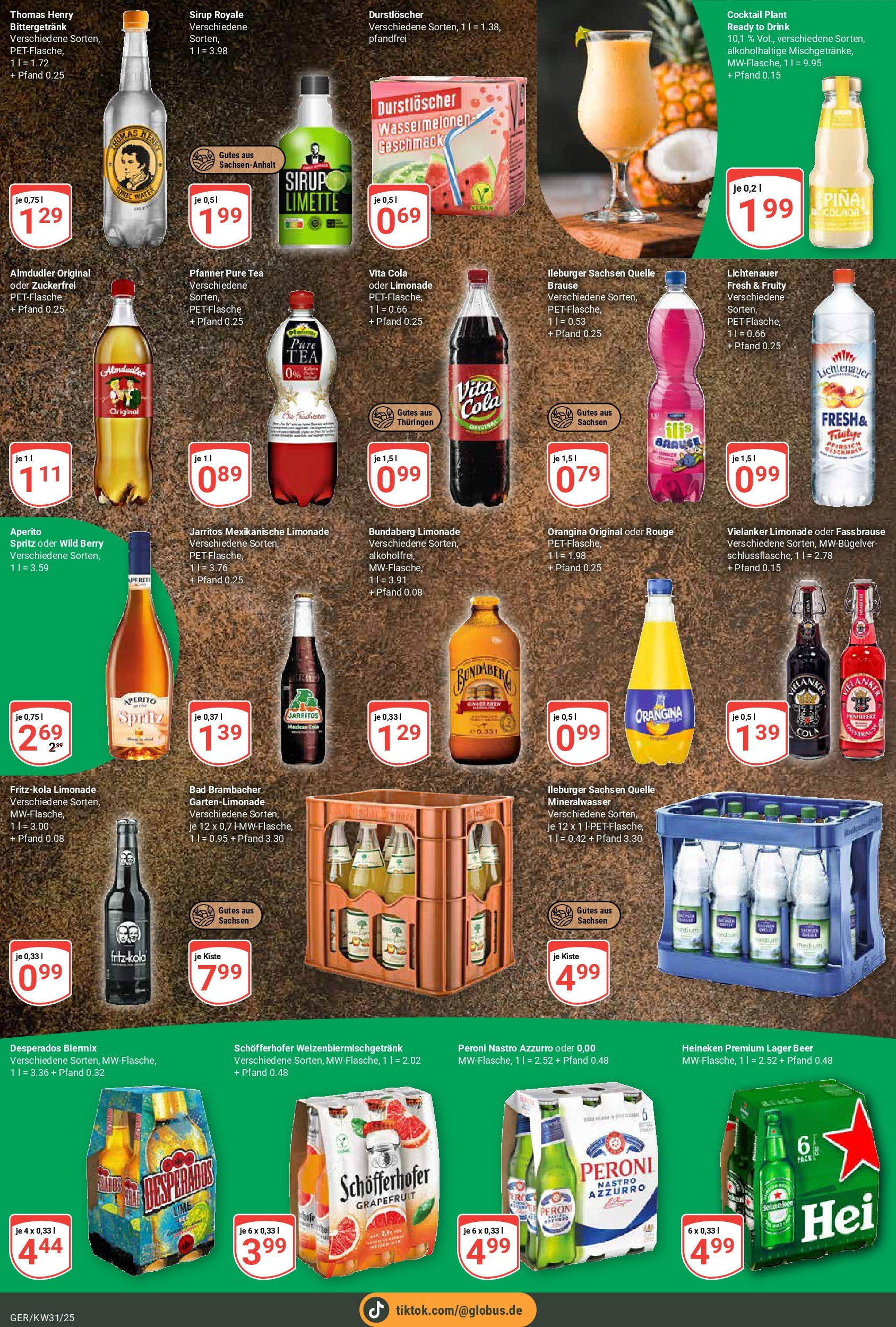 Globus prospekt Gera (ab 28.07.2025) » Angebote ab Montag | Seite: 20 | Produkte: Cola, Vita cola, Limette, Himbeere Globus prospekt Gera (ab 28.07.2025) » Angebote online | Seite: 20 | Produkte: Cola, Vita cola, Limette, Himbeere