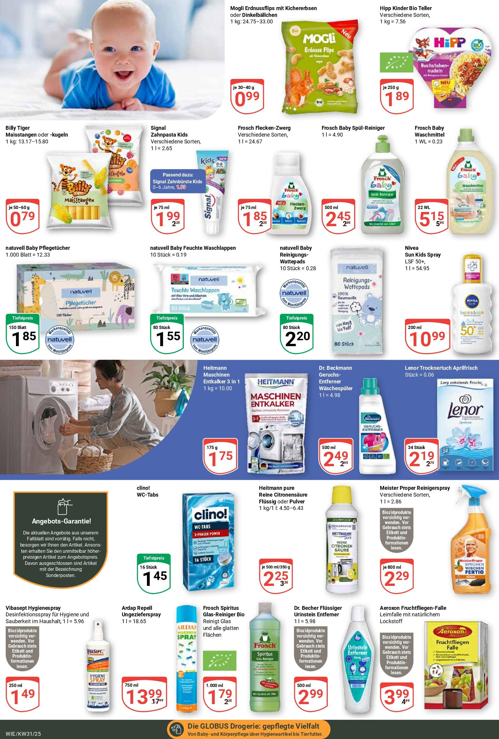Globus prospekt Waghäusel (ab 28.07.2025) » Angebote ab Montag | Seite: 23 | Produkte: Wattepads, Zahnbürste, Waschmittel, Nudeln Globus prospekt Waghäusel (ab 28.07.2025) » Angebote online | Seite: 23 | Produkte: Wattepads, Zahnbürste, Waschmittel, Nudeln