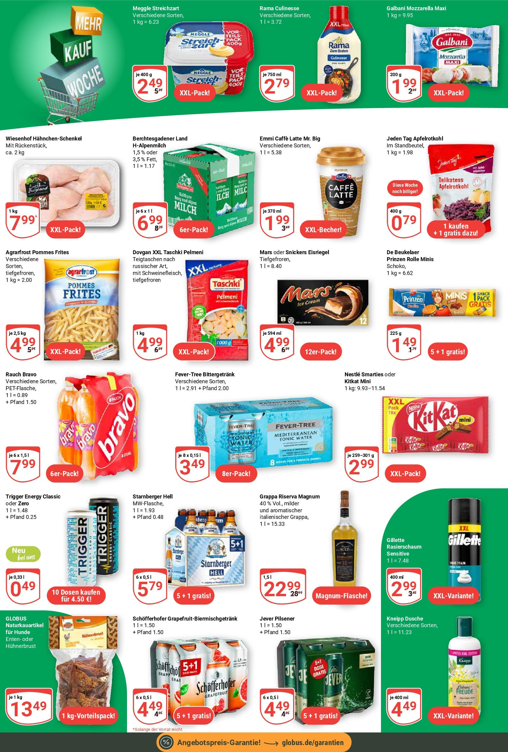 Globus prospekt Waghäusel (ab 28.07.2025) » Angebote ab Montag | Seite: 25 | Produkte: Energy, Smarties, Snickers, Rasierschaum Globus prospekt Waghäusel (ab 28.07.2025) » Angebote online | Seite: 25 | Produkte: Energy, Smarties, Snickers, Rasierschaum