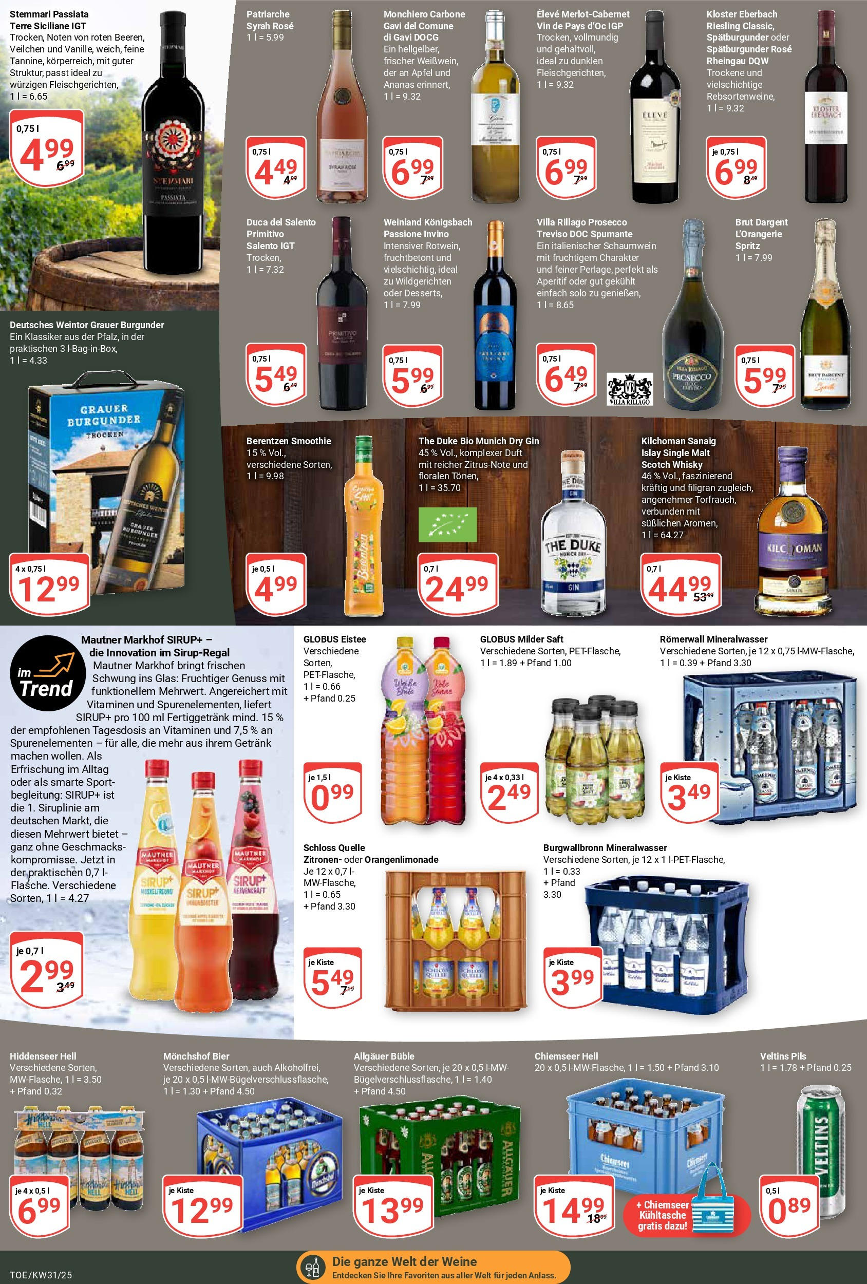 Globus prospekt Tönisvorst (ab 28.07.2025) » Angebote ab Montag | Seite: 18 | Produkte: Monchshof, Bier, Äpfel, Saft Globus prospekt Tönisvorst (ab 28.07.2025) » Angebote online | Seite: 18 | Produkte: Monchshof, Bier, Äpfel, Saft