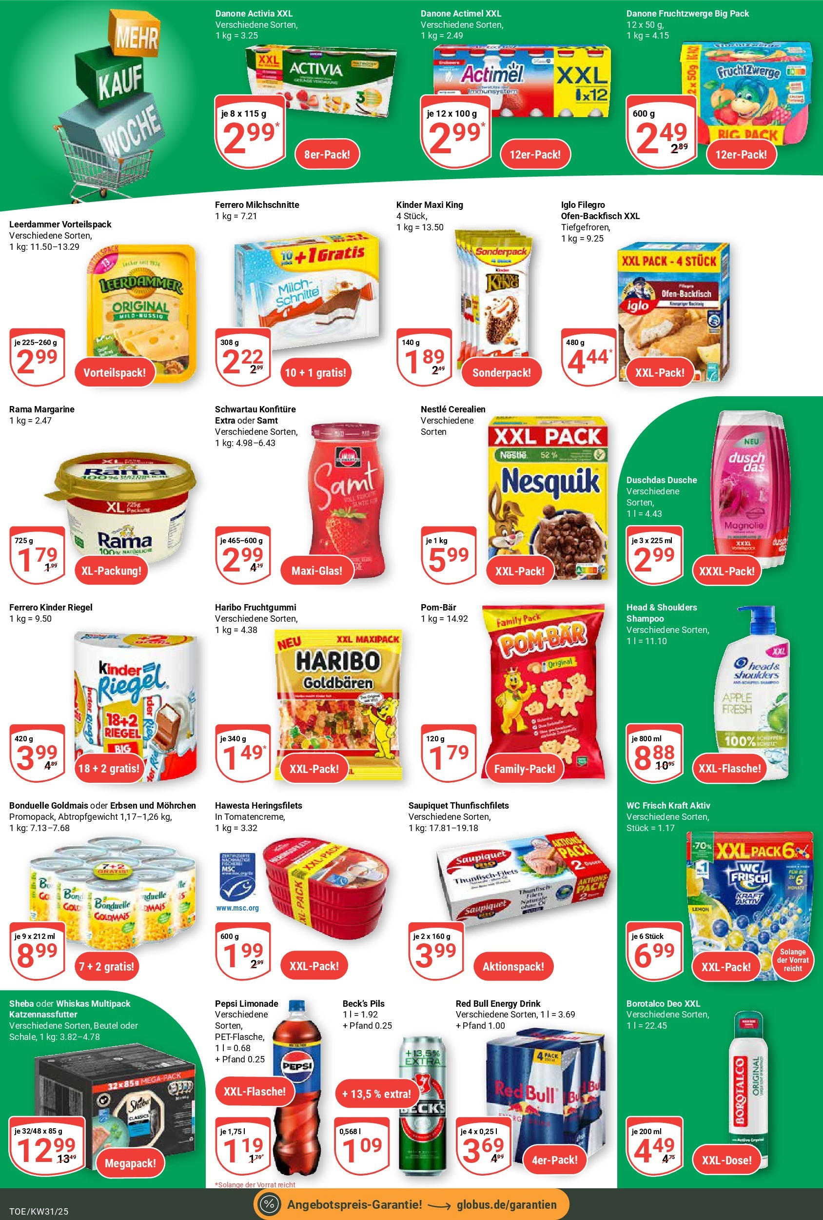 Globus prospekt Tönisvorst (ab 28.07.2025) » Angebote ab Montag | Seite: 24 | Produkte: Red bull, Thunfisch, Leerdammer, Erbsen Globus prospekt Tönisvorst (ab 28.07.2025) » Angebote online | Seite: 24 | Produkte: Red bull, Thunfisch, Leerdammer, Erbsen