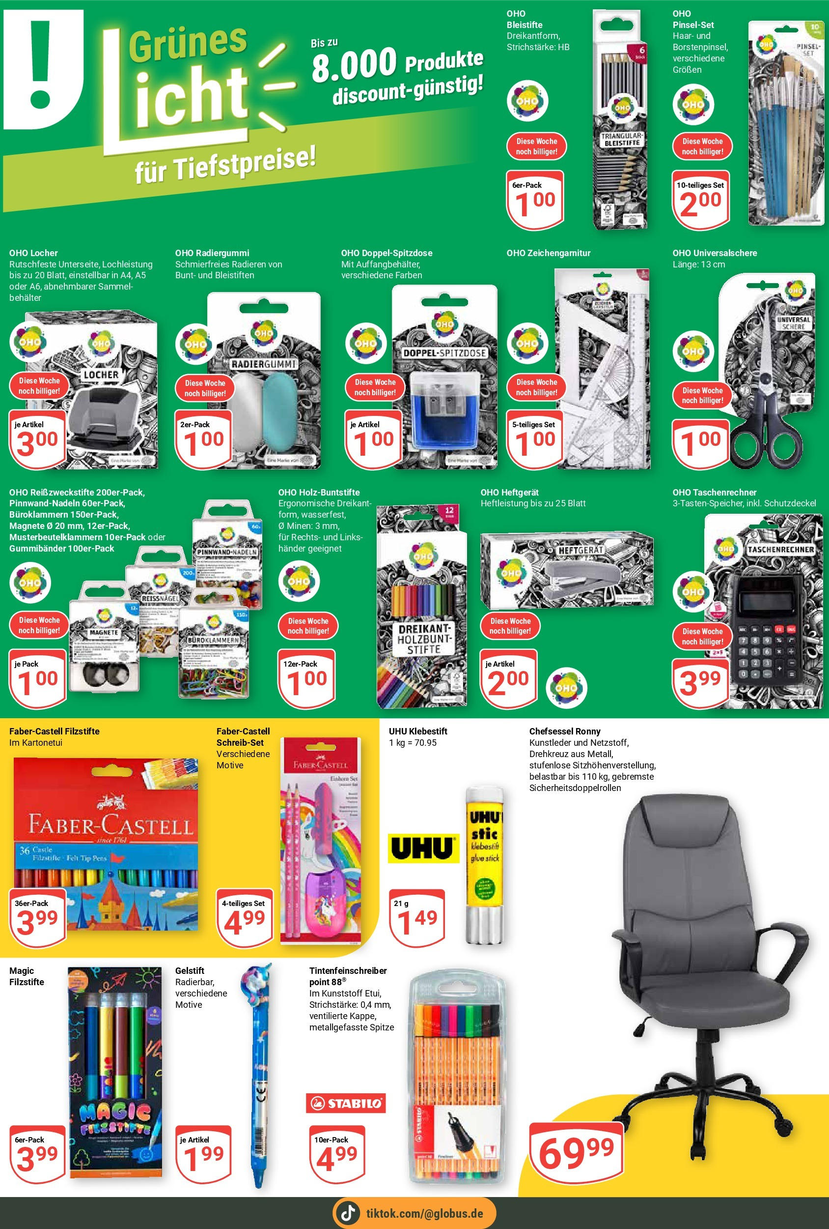 Globus prospekt Siegen (ab 28.07.2025) » Angebote ab Montag | Seite: 29 | Produkte: Taschenrechner, Pinsel, Chefsessel Globus prospekt Siegen (ab 28.07.2025) » Angebote online | Seite: 29 | Produkte: Taschenrechner, Pinsel, Chefsessel