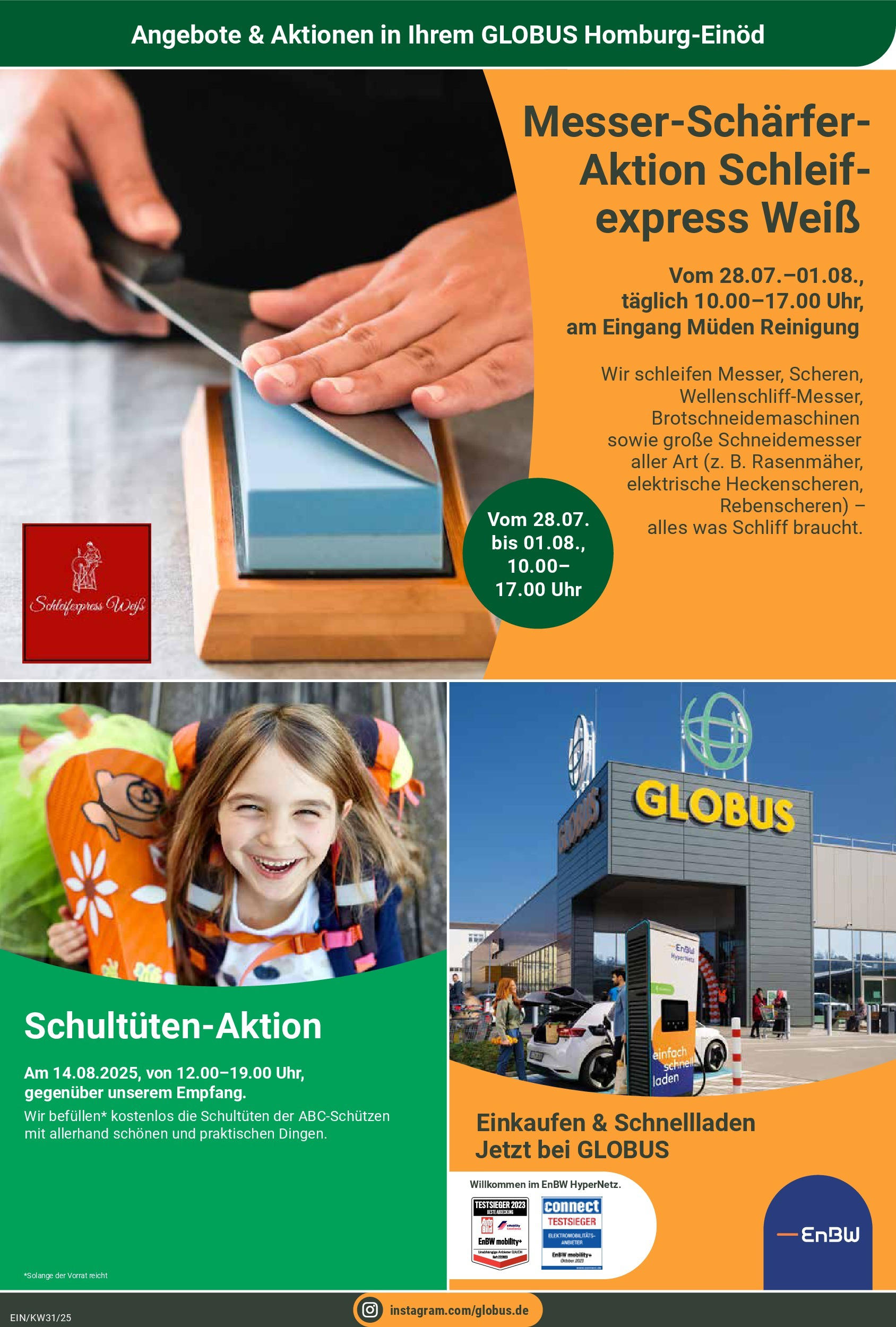 Globus prospekt Homburg-Einöd	 (ab 28.07.2025) » Angebote online | Seite: 31 | Produkte: Uhr