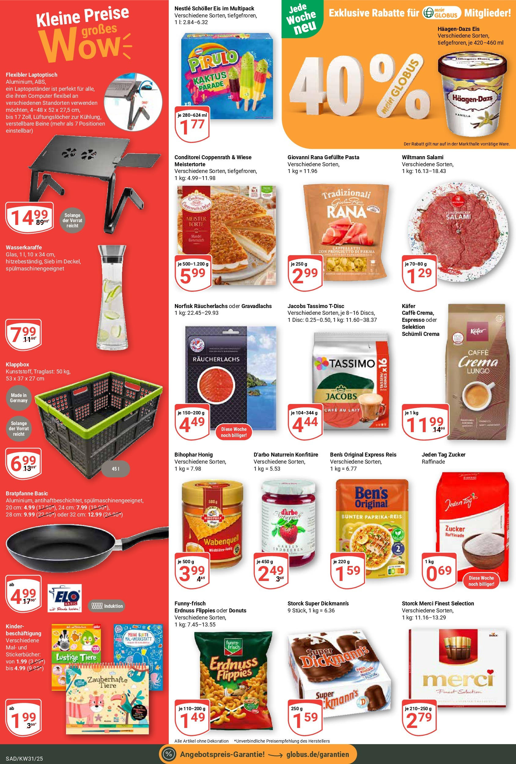Globus prospekt Schwandorf (ab 28.07.2025) » Angebote ab Montag | Seite: 6 | Produkte: Donuts, Räucherlachs, Zucker, Pasta Globus prospekt Schwandorf (ab 28.07.2025) » Angebote online | Seite: 6 | Produkte: Donuts, Räucherlachs, Zucker, Pasta