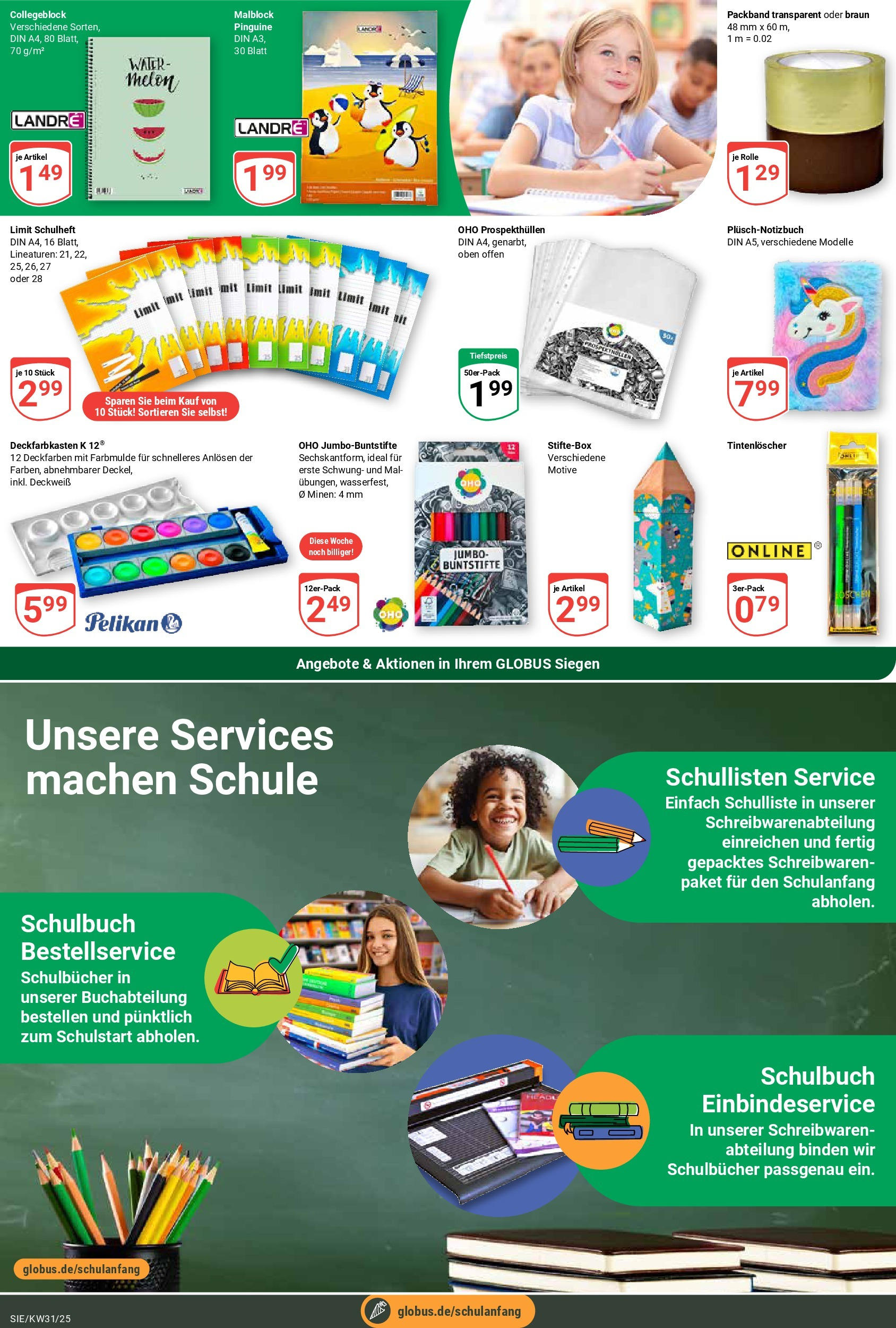 Globus prospekt Siegen (ab 28.07.2025) » Angebote ab Montag | Seite: 32 Globus prospekt Siegen (ab 28.07.2025) » Angebote online | Seite: 32
