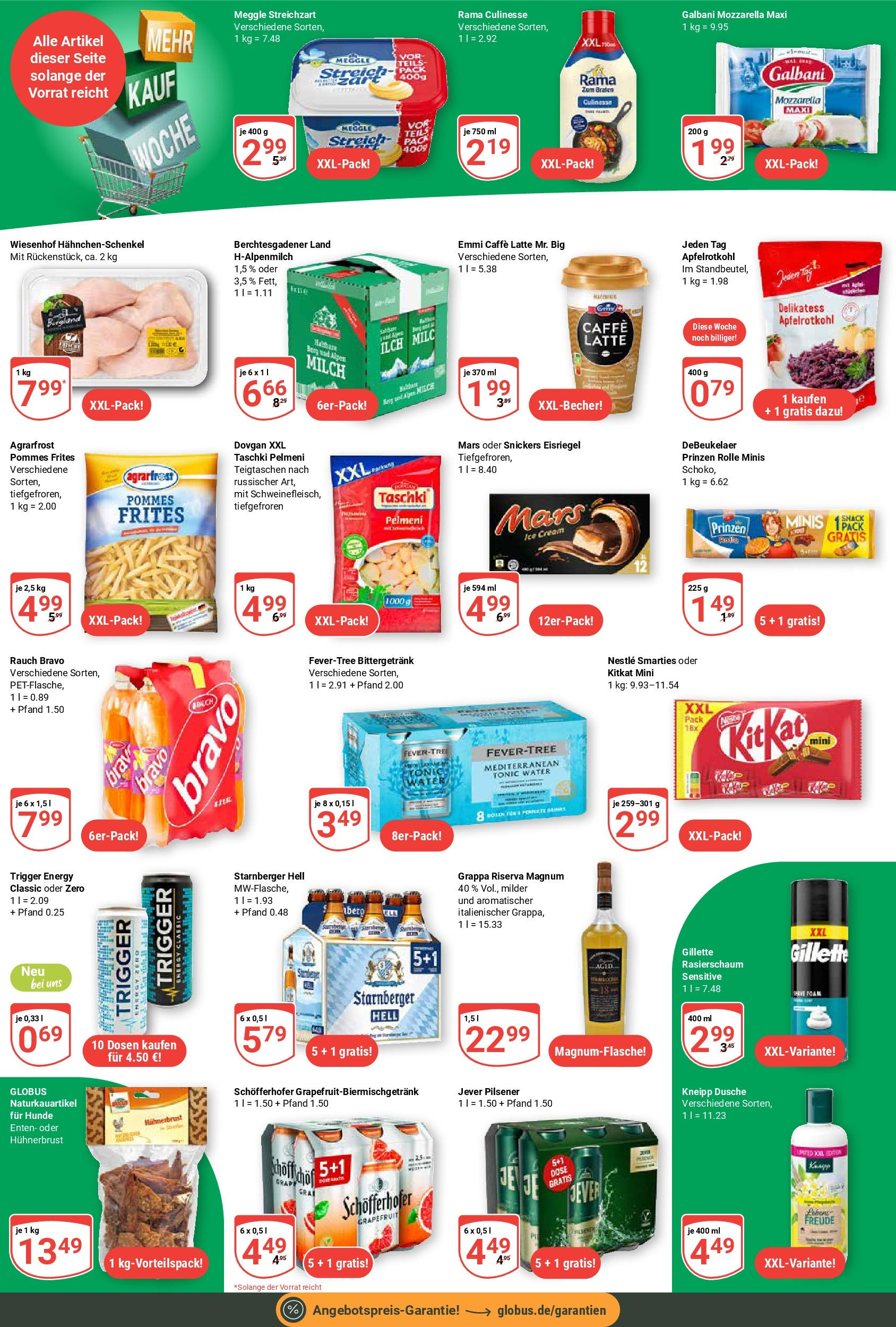 Globus prospekt Schwandorf (ab 28.07.2025) » Angebote ab Montag | Seite: 24 | Produkte: Milch, Dusche, Snickers, Grapefruit Globus prospekt Schwandorf (ab 28.07.2025) » Angebote online | Seite: 24 | Produkte: Milch, Dusche, Snickers, Grapefruit