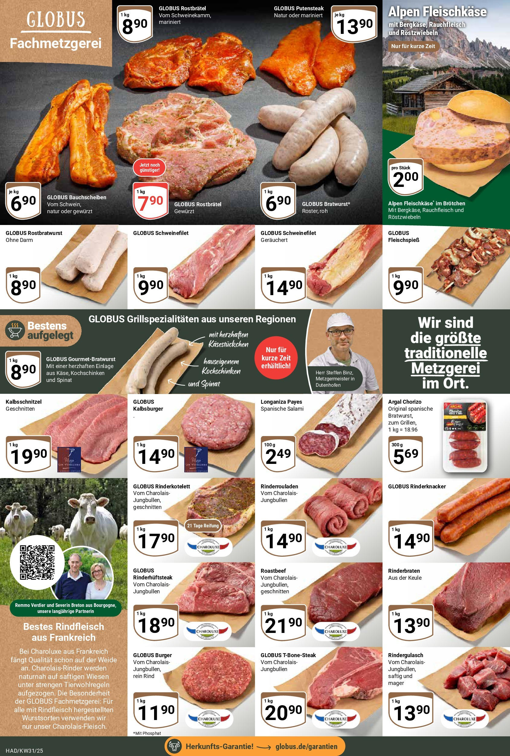 Globus prospekt Halle (saale) (ab 28.07.2025) » Angebote ab Montag | Seite: 6 | Produkte: Rindergulasch, Roastbeef, Schweinefilet, Salami Globus prospekt Halle (saale) (ab 28.07.2025) » Angebote online | Seite: 6 | Produkte: Rindergulasch, Roastbeef, Schweinefilet, Salami