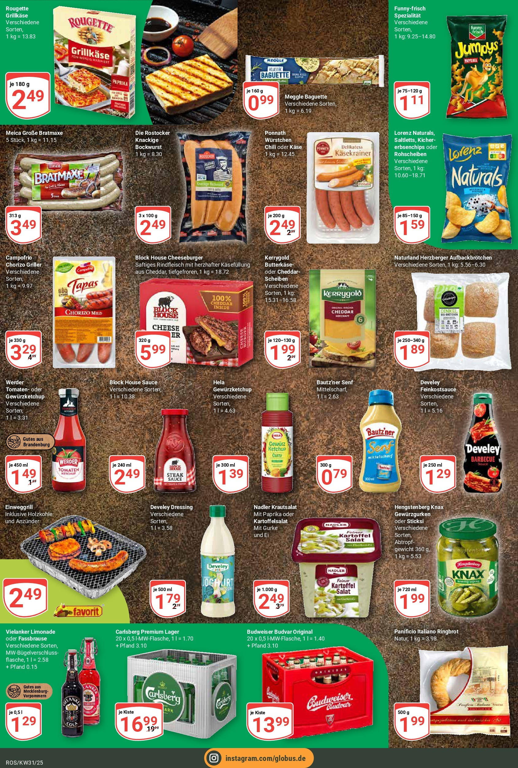 Globus prospekt Lambrechtshagen (ab 28.07.2025) » Angebote ab Montag | Seite: 12 | Produkte: Chili, Rindfleisch, Ketchup, Griller Globus prospekt Lambrechtshagen (ab 28.07.2025) » Angebote online | Seite: 12 | Produkte: Chili, Rindfleisch, Ketchup, Griller