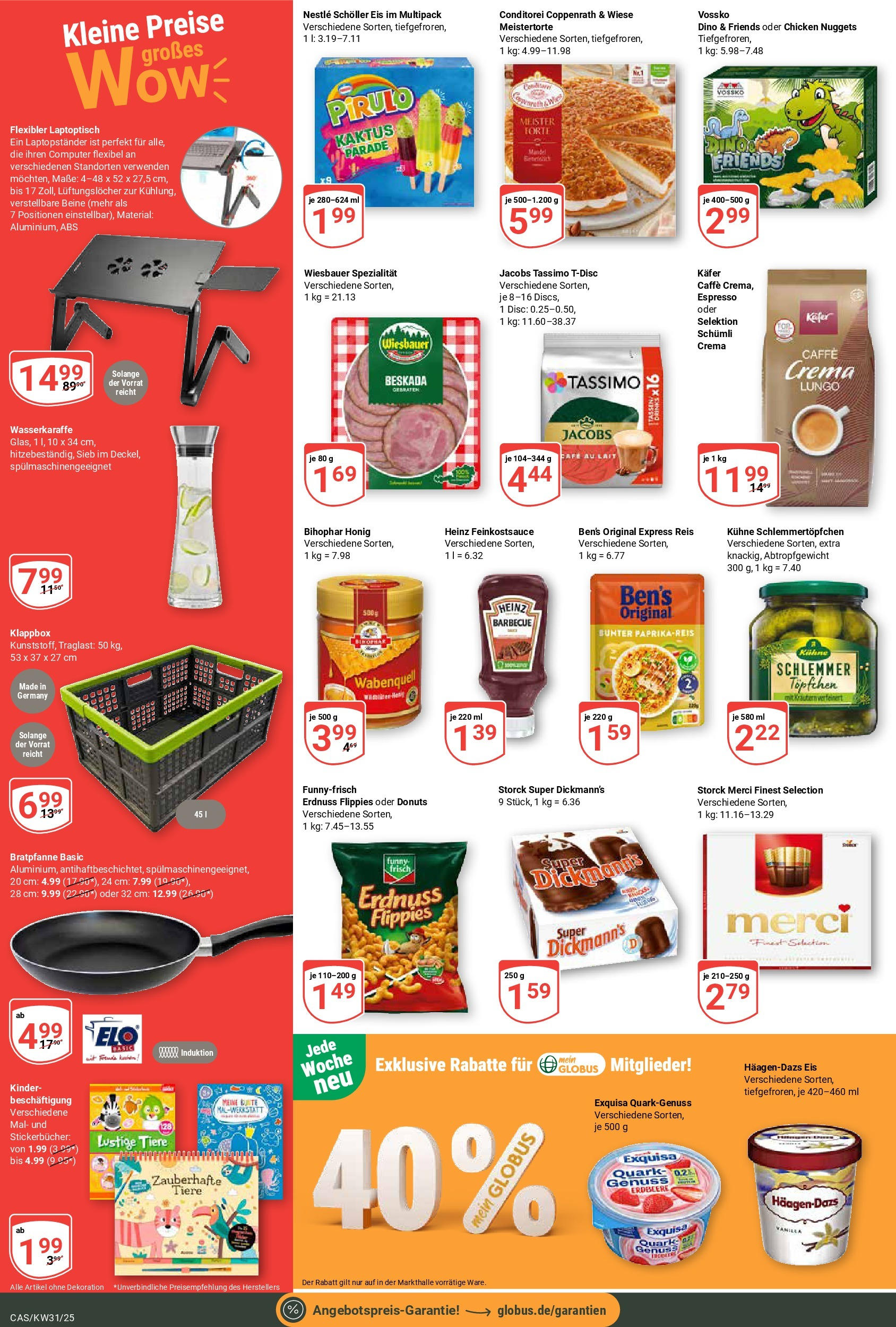 Globus prospekt Castrop-Rauxel (ab 28.07.2025) » Angebote ab Montag | Seite: 4 | Produkte: Merci, Donuts, Exquisa, Reis Globus prospekt Castrop-Rauxel (ab 28.07.2025) » Angebote online | Seite: 4 | Produkte: Merci, Donuts, Exquisa, Reis
