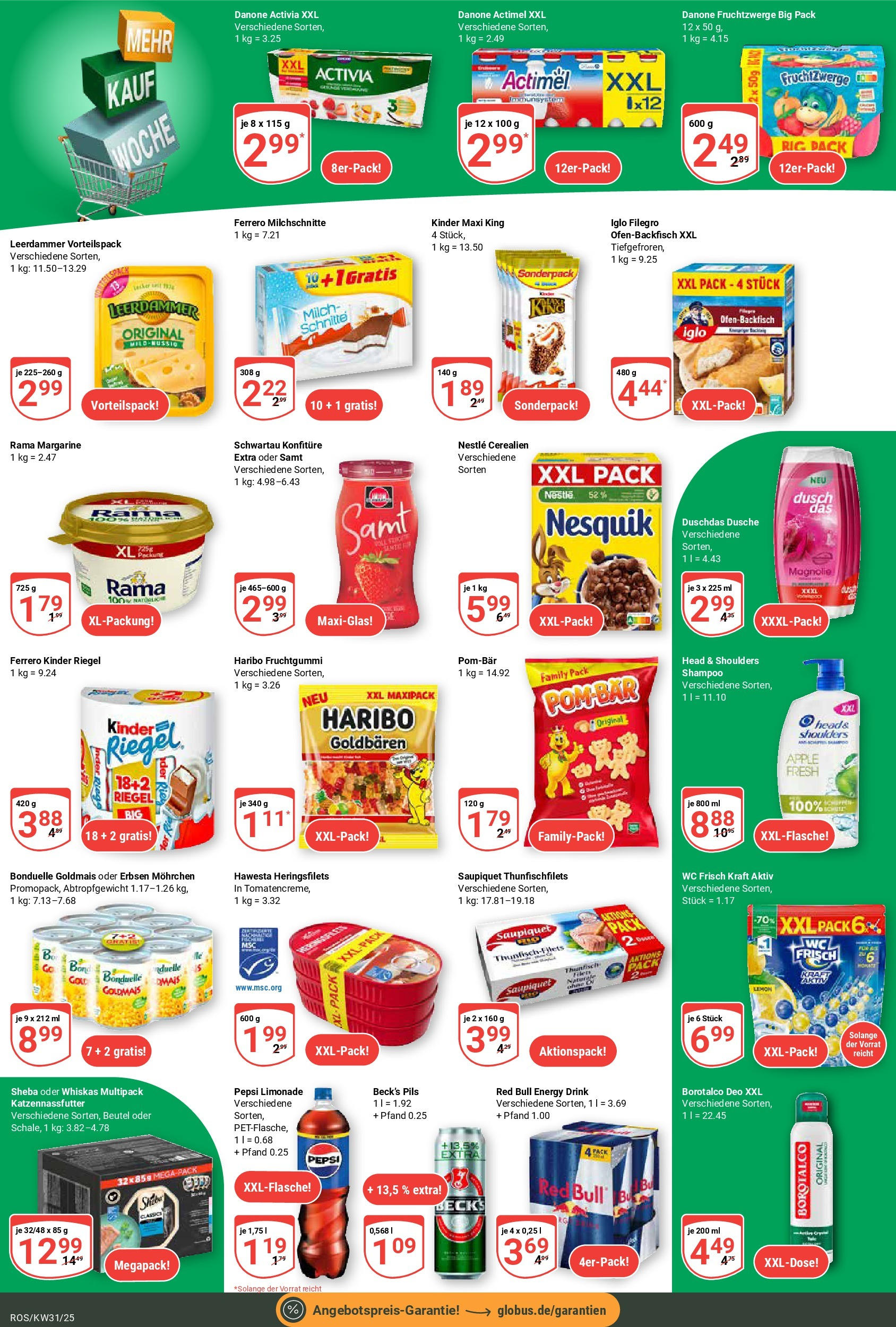 Globus prospekt Lambrechtshagen (ab 28.07.2025) » Angebote ab Montag | Seite: 18 | Produkte: Pils, Shampoo, Erbsen, Whiskas Globus prospekt Lambrechtshagen (ab 28.07.2025) » Angebote online | Seite: 18 | Produkte: Pils, Shampoo, Erbsen, Whiskas