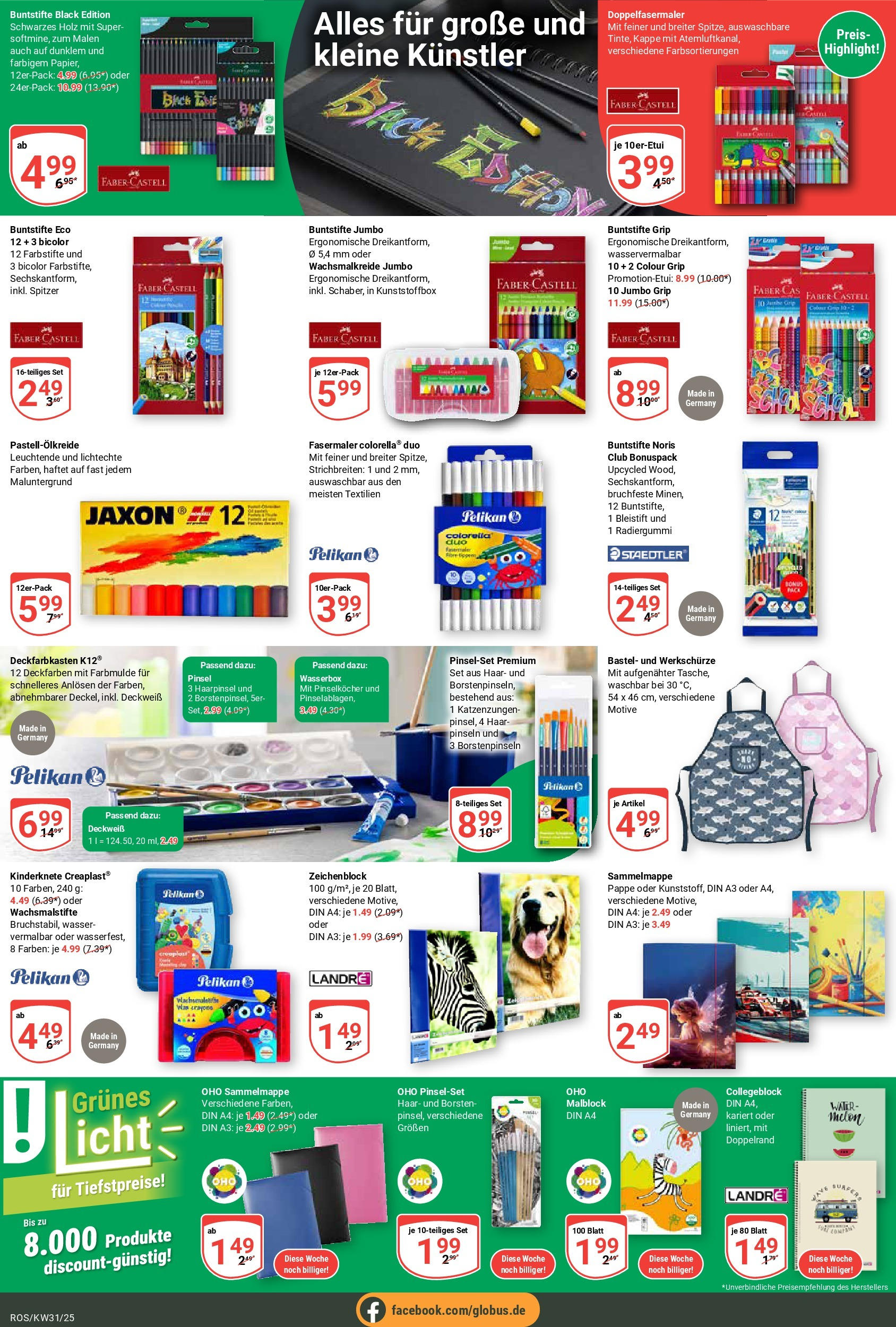 Globus prospekt Lambrechtshagen (ab 28.07.2025) » Angebote ab Montag | Seite: 24 | Produkte: Pinsel, Wasser, Kappe Globus prospekt Lambrechtshagen (ab 28.07.2025) » Angebote online | Seite: 24 | Produkte: Pinsel, Wasser, Kappe