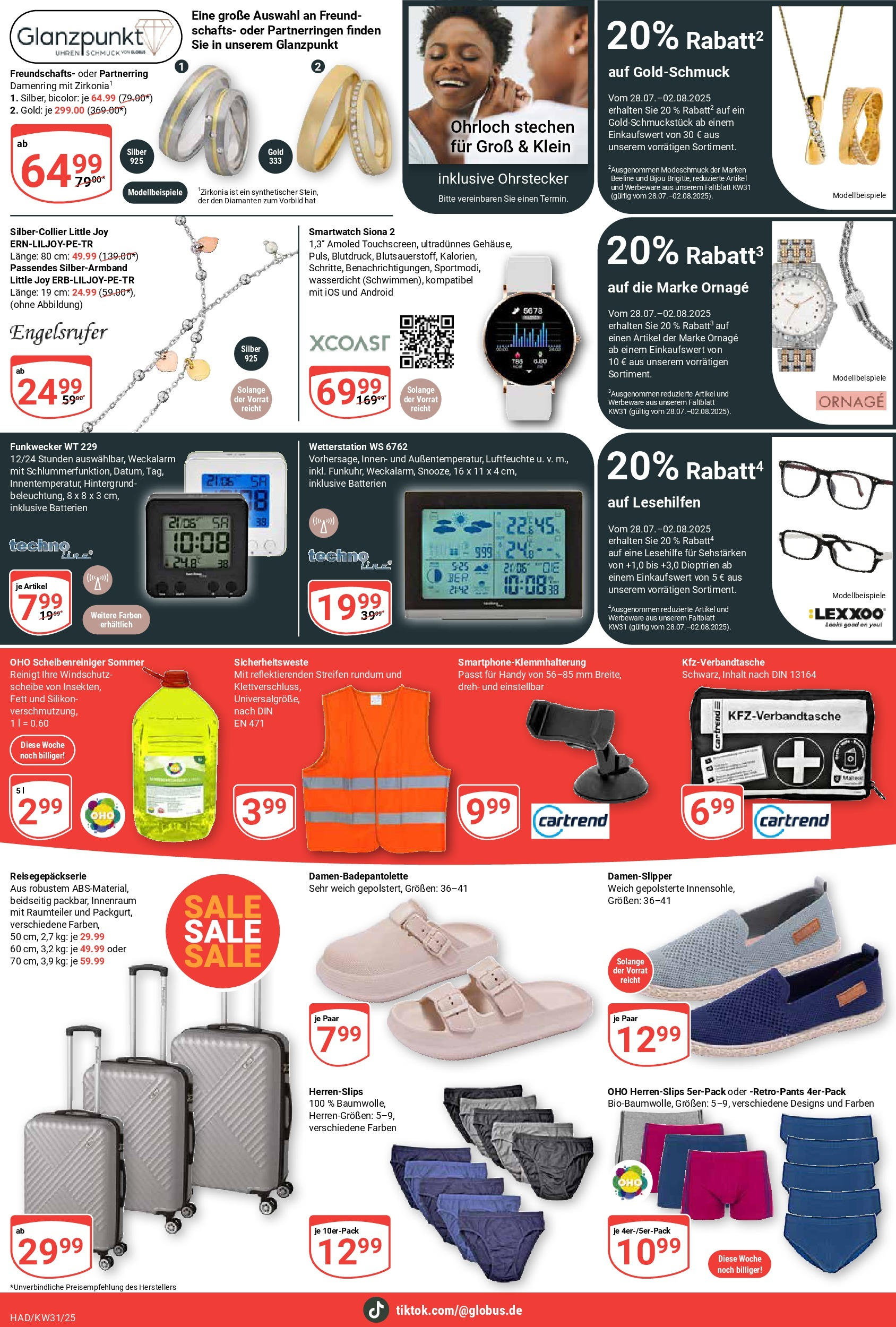 Globus prospekt Halle (saale) (ab 28.07.2025) » Angebote ab Montag | Seite: 22 | Produkte: Wetterstation, Raumteiler, Smartwatch, Batterien Globus prospekt Halle (saale) (ab 28.07.2025) » Angebote online | Seite: 22 | Produkte: Wetterstation, Raumteiler, Smartwatch, Batterien
