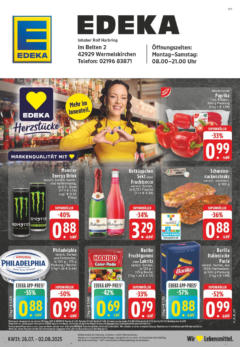 Edeka prospekt Wermelskirchen	 gültig ab dem 27.07.2025