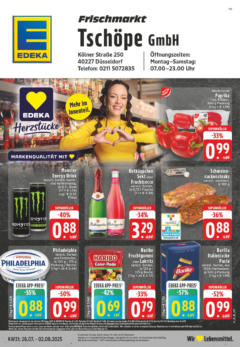 Edeka prospekt Düsseldorf	 gültig ab dem 27.07.2025