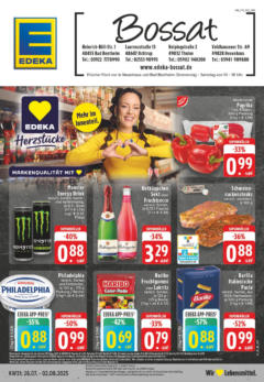 Vorschau von dem Prospekt des Geschäftes Edeka, gültig ab dem 27.07.2025