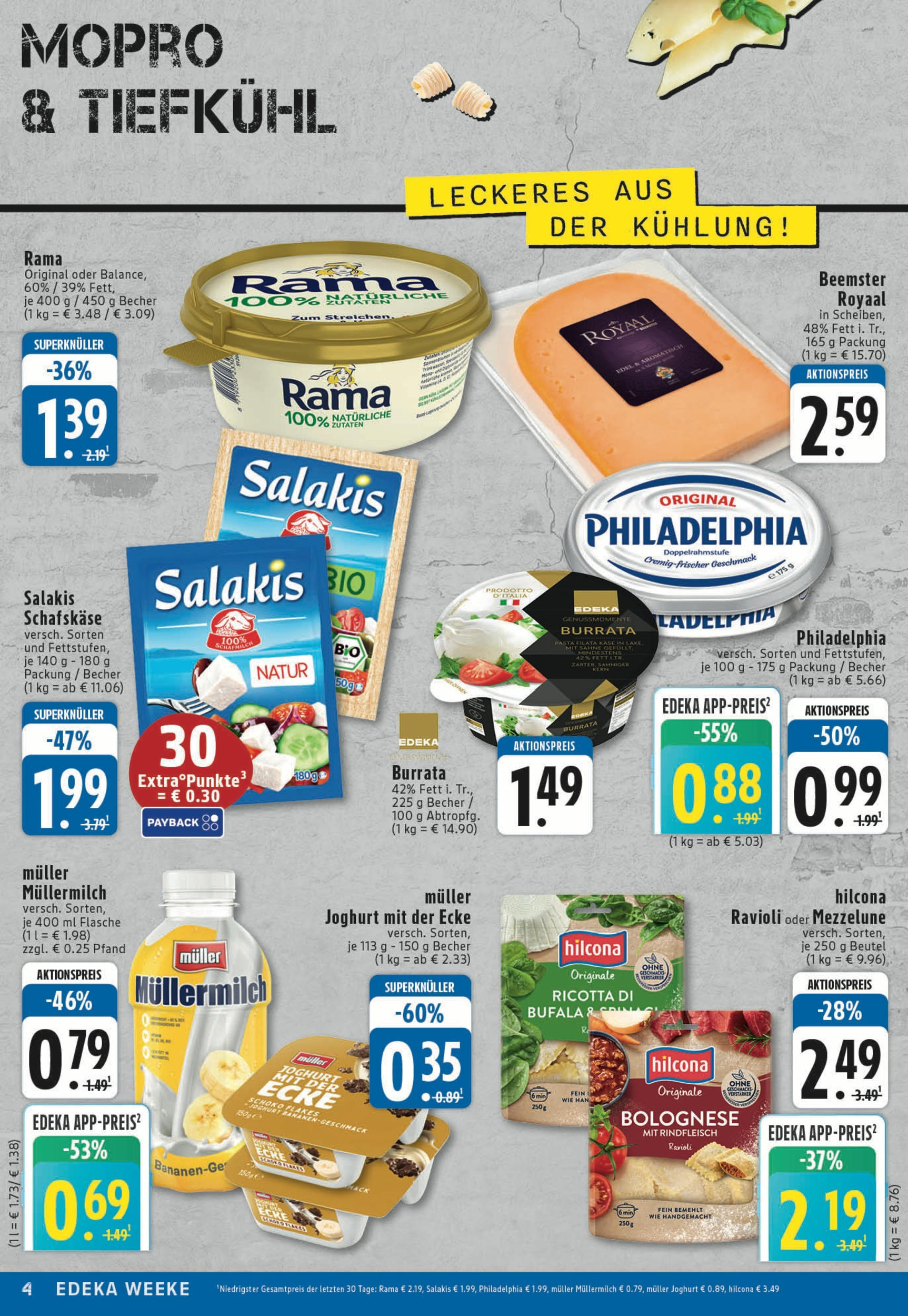 Edeka prospekt Köln (ab 27.07.2025) » Angebote Online | Seite: 4 | Produkte: Burrata, Pasta, Rindfleisch, Schafskase Edeka prospekt Köln (ab 27.07.2025) » Angebote Online | Seite: 4 | Produkte: Burrata, Pasta, Rindfleisch, Schafskase