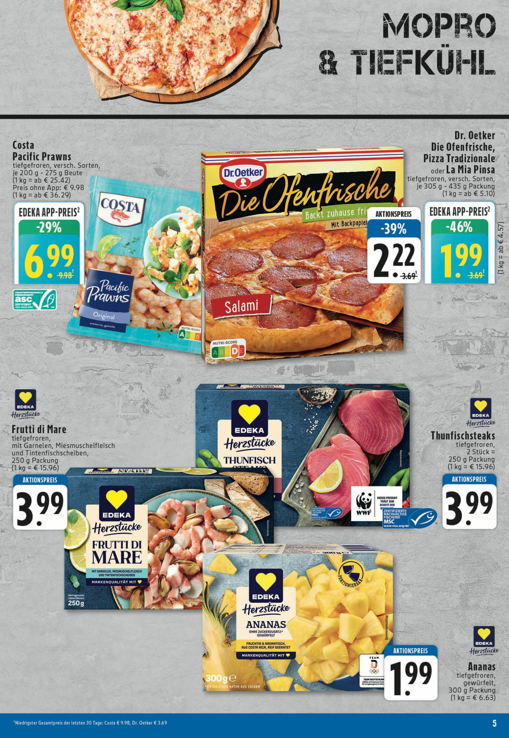 Edeka prospekt Köln (ab 27.07.2025) » Angebote Online | Seite: 5 | Produkte: Thunfisch, Ananas, Salami, Pizza Edeka prospekt Köln (ab 27.07.2025) » Angebote Online | Seite: 5 | Produkte: Thunfisch, Ananas, Salami, Pizza