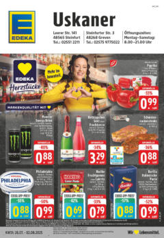 Edeka prospekt Steinfurt	 gültig ab dem 27.07.2025