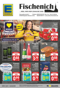 Edeka prospekt Bergheim	 gültig ab dem 27.07.2025