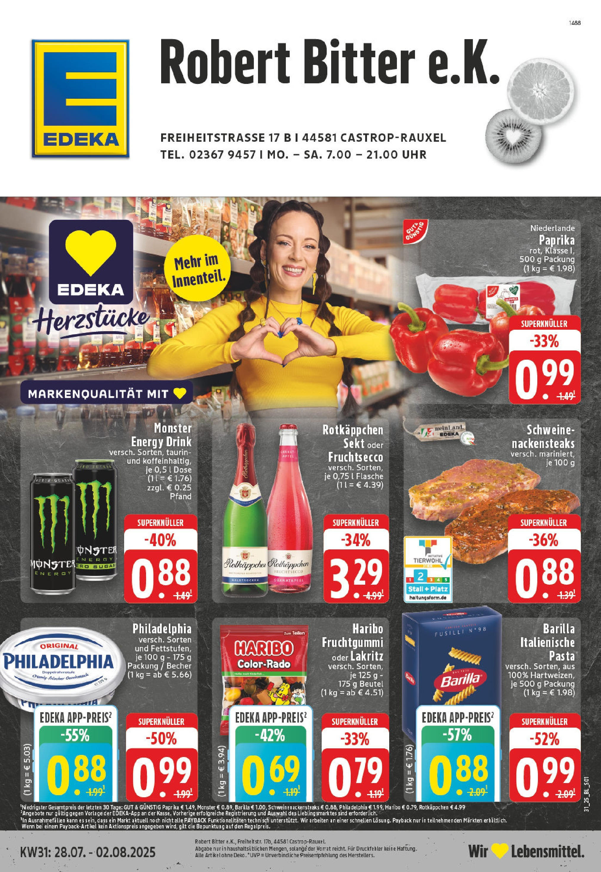 EDEKA Prospekt ab 27.07.2025 - Prospekt Castrop-Rauxel Online